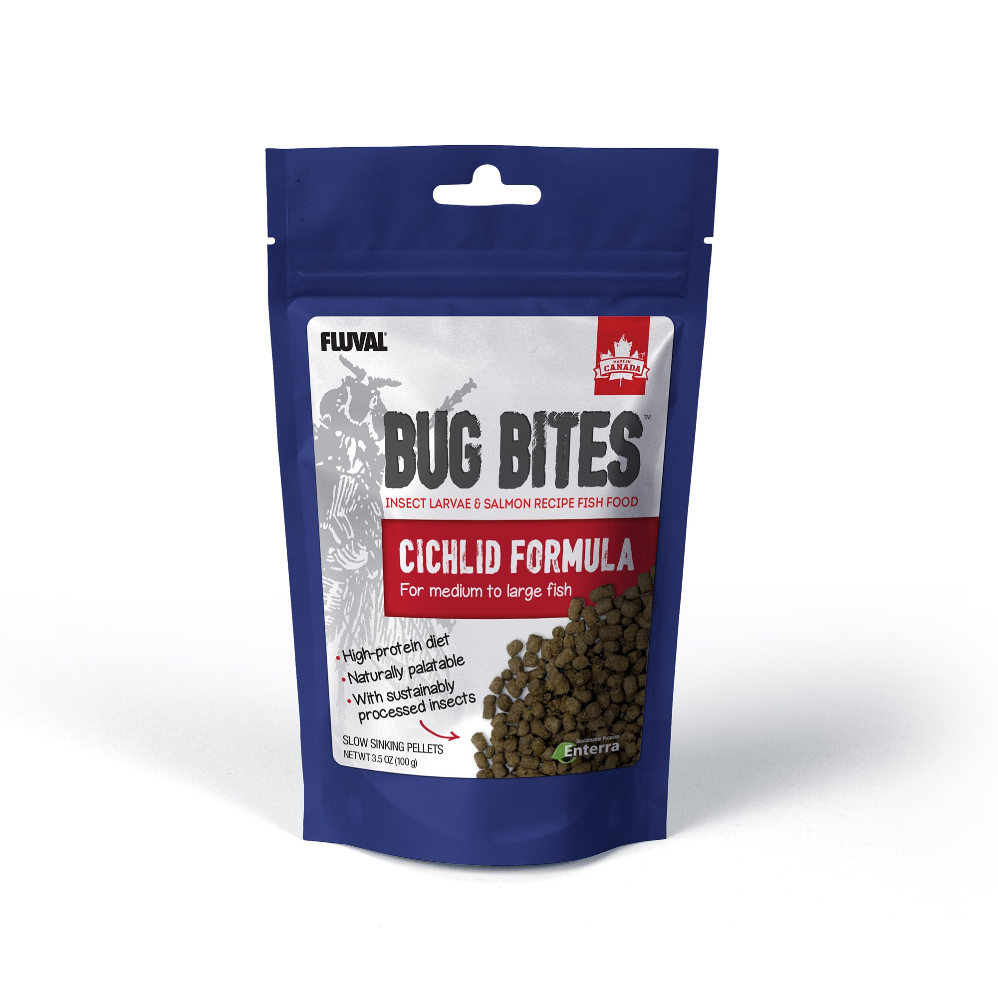 Fluval Bug Bites Pellets for Cichlids | Petco