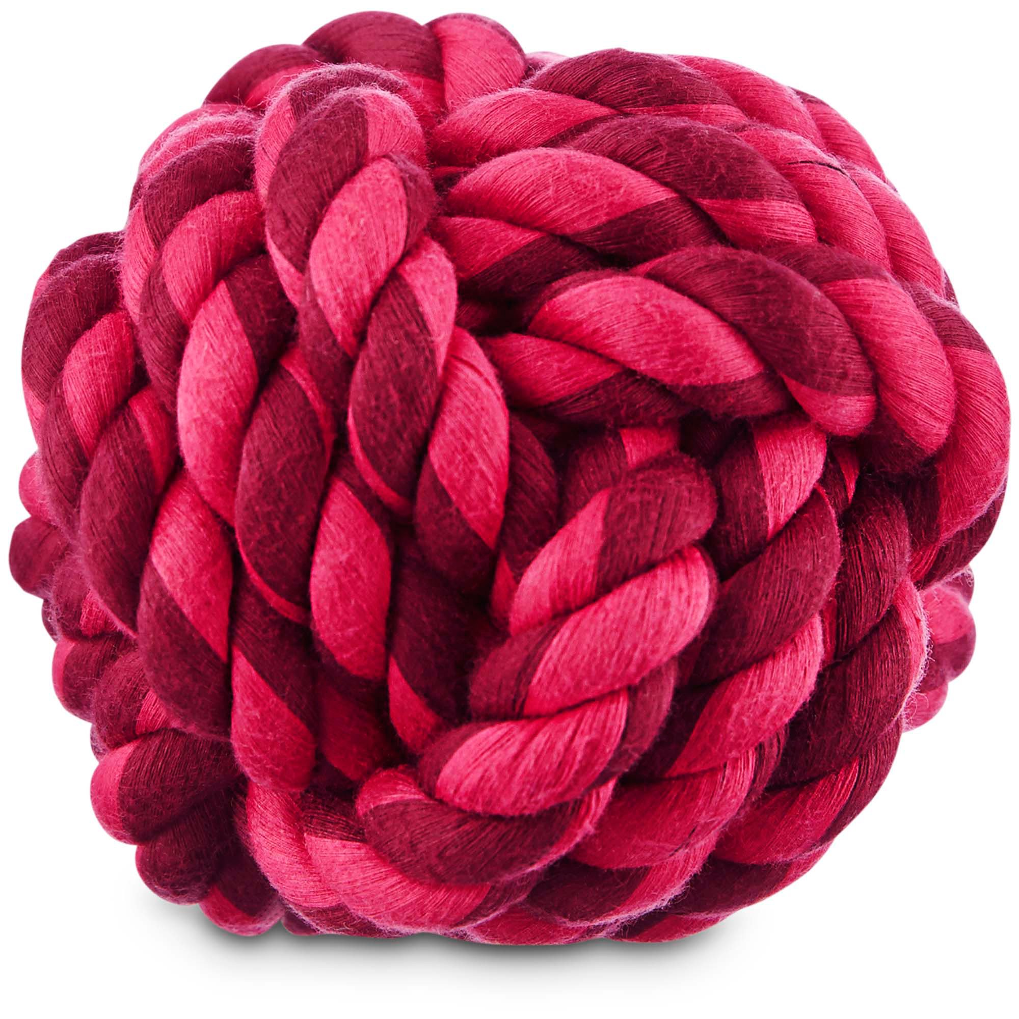 rope ball dog toy