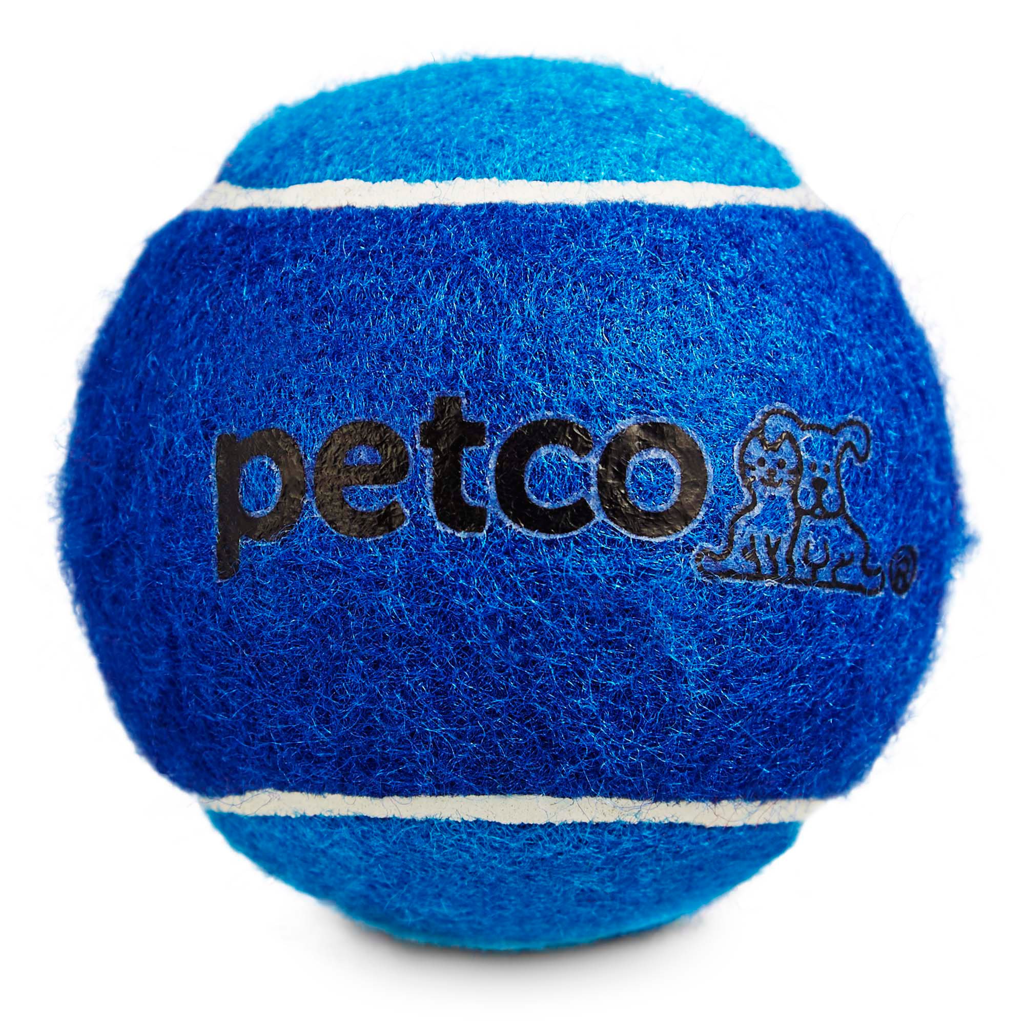 Petco Tennis Ball Dog Toy in Blue Petco