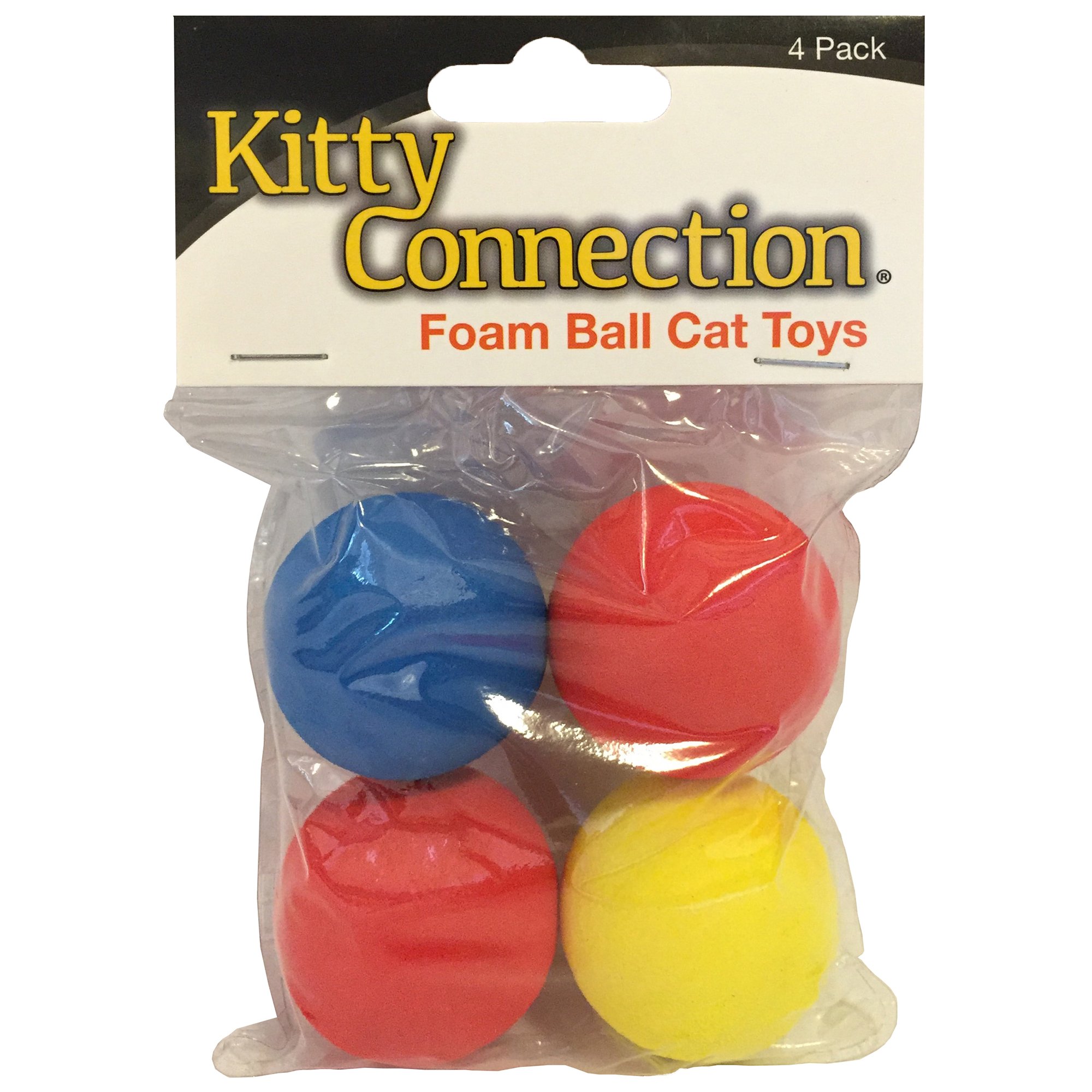 soft foam cat balls