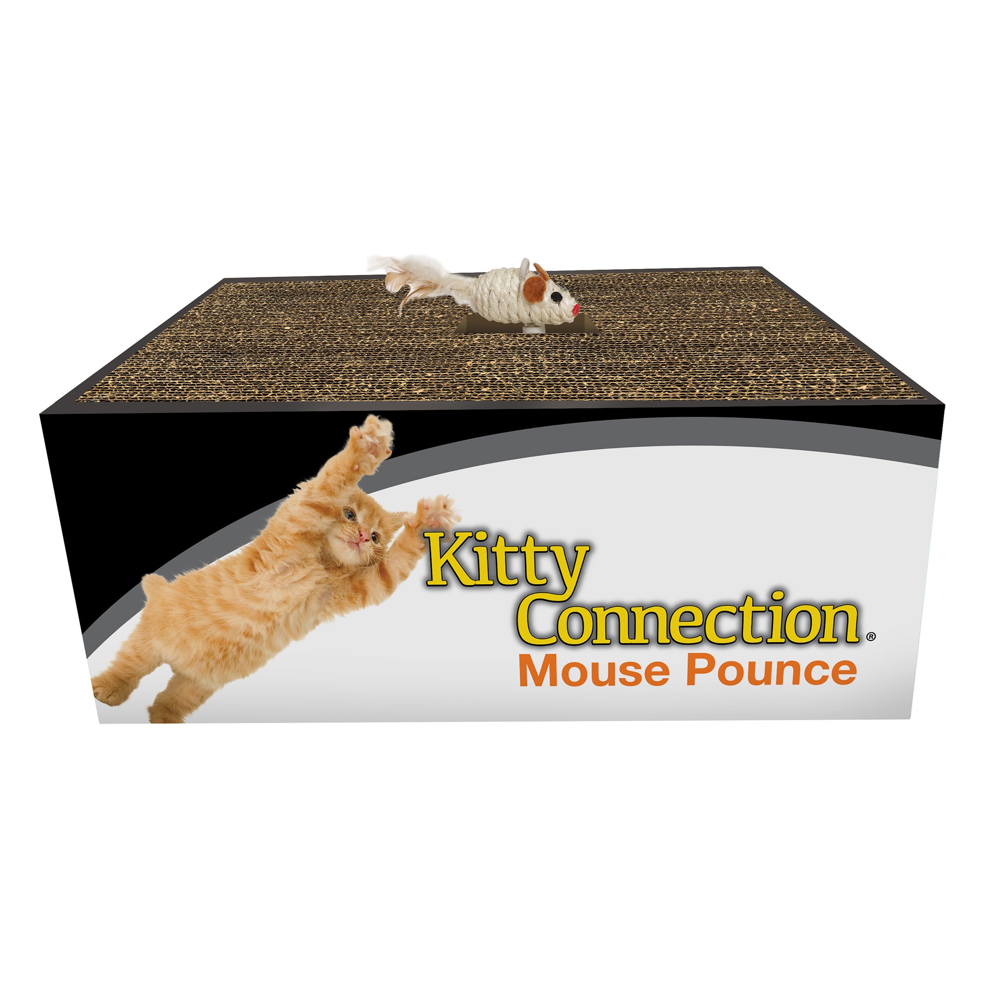 sisal mouse cat toy