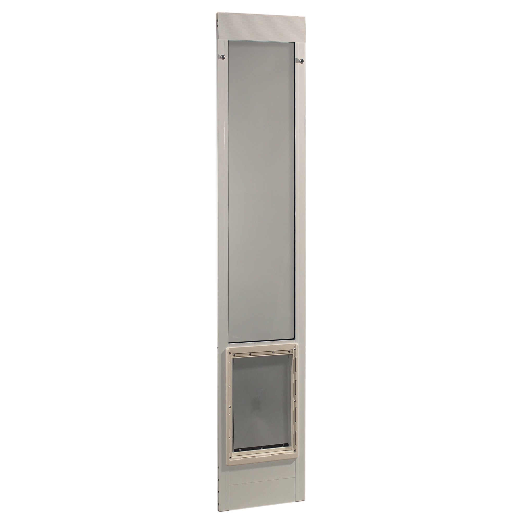 Ideal Pet Products PATSLW Super Large Patio Door-White Finish 77 5/8-80 3/8