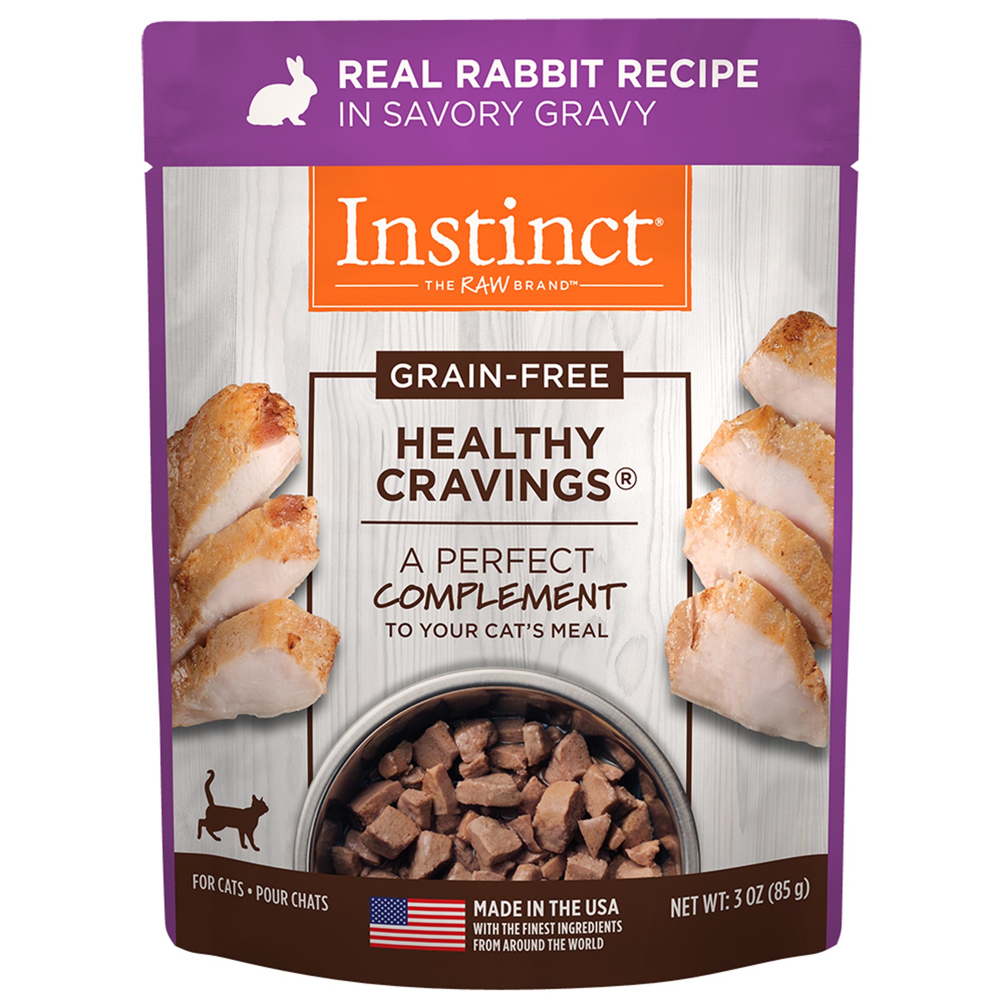 Instinct Healthy Cravings Grain Free Real Rabbit Natural ...