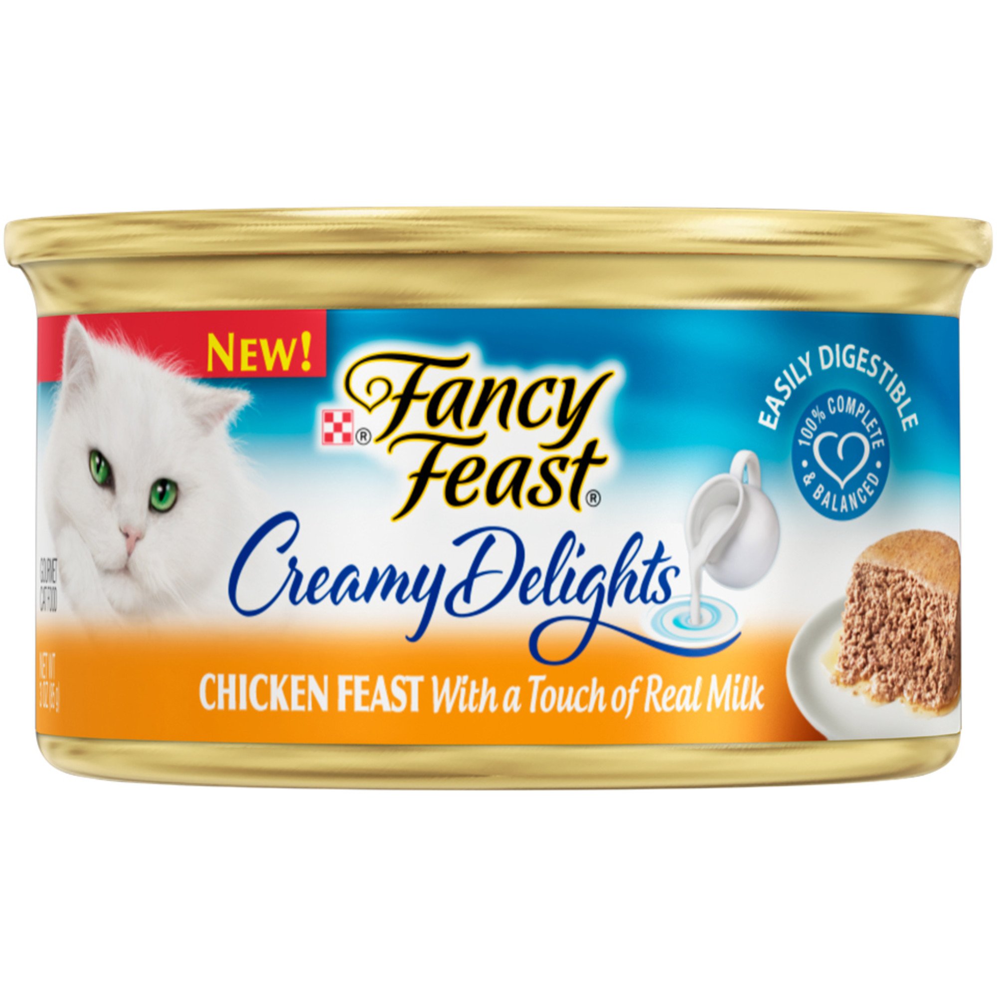 UPC 050000168217 product image for Purina Fancy Feast Creamy Delights Chicken Feast with a Touch of Real Milk Wet C | upcitemdb.com