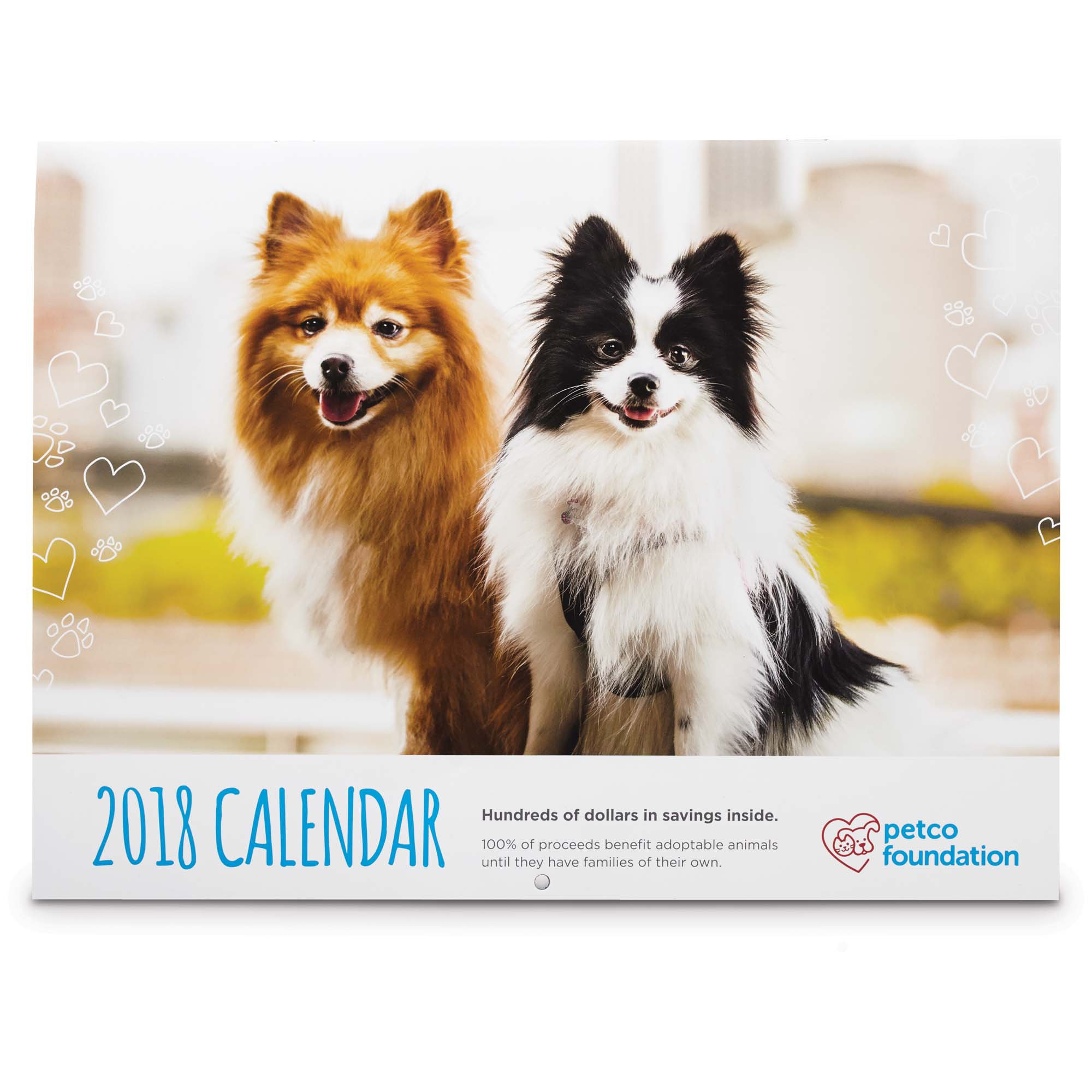 Petco Foundation 2018 Wall Calendar