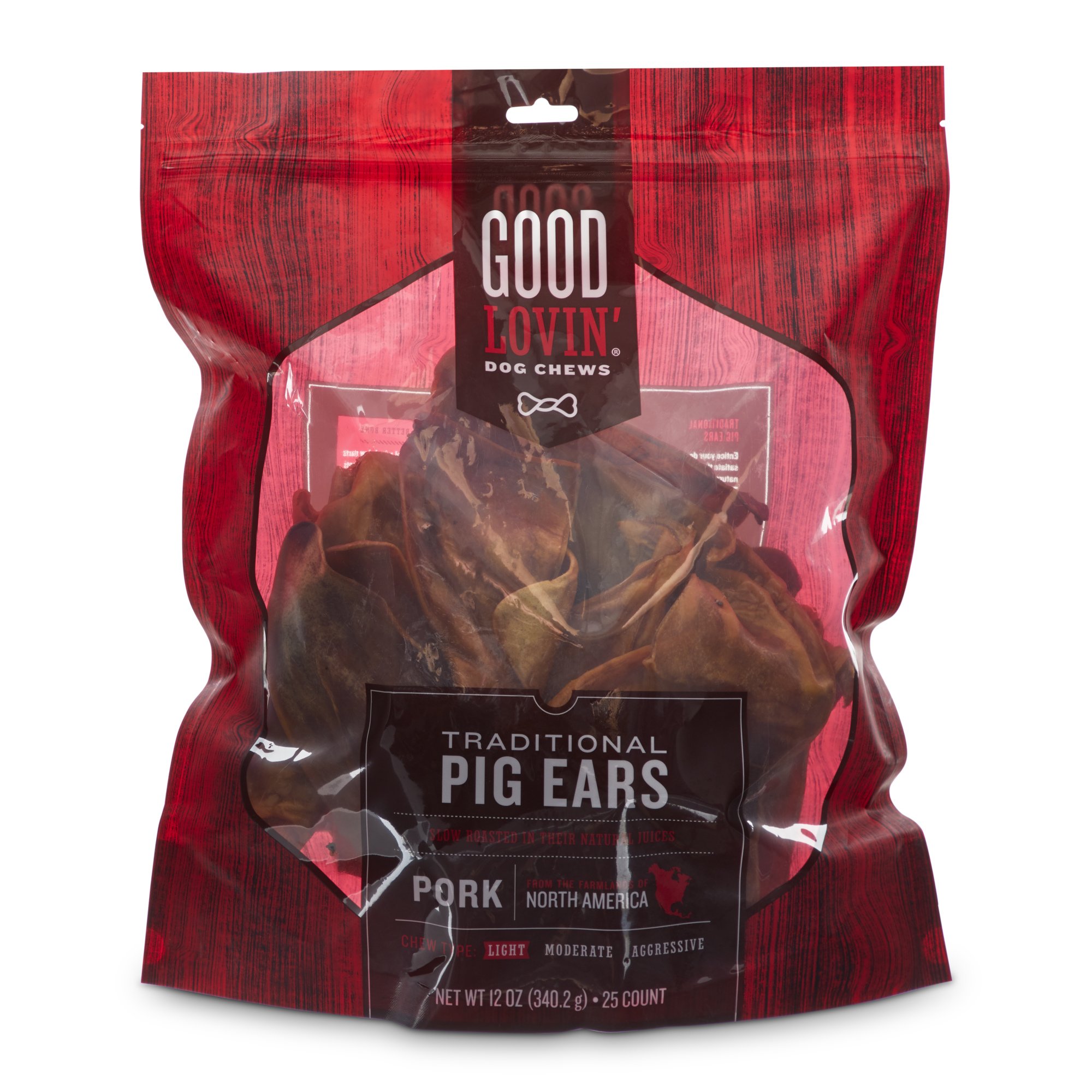 Good Lovin' Traditional Pig Ear Dog Chews | Petco