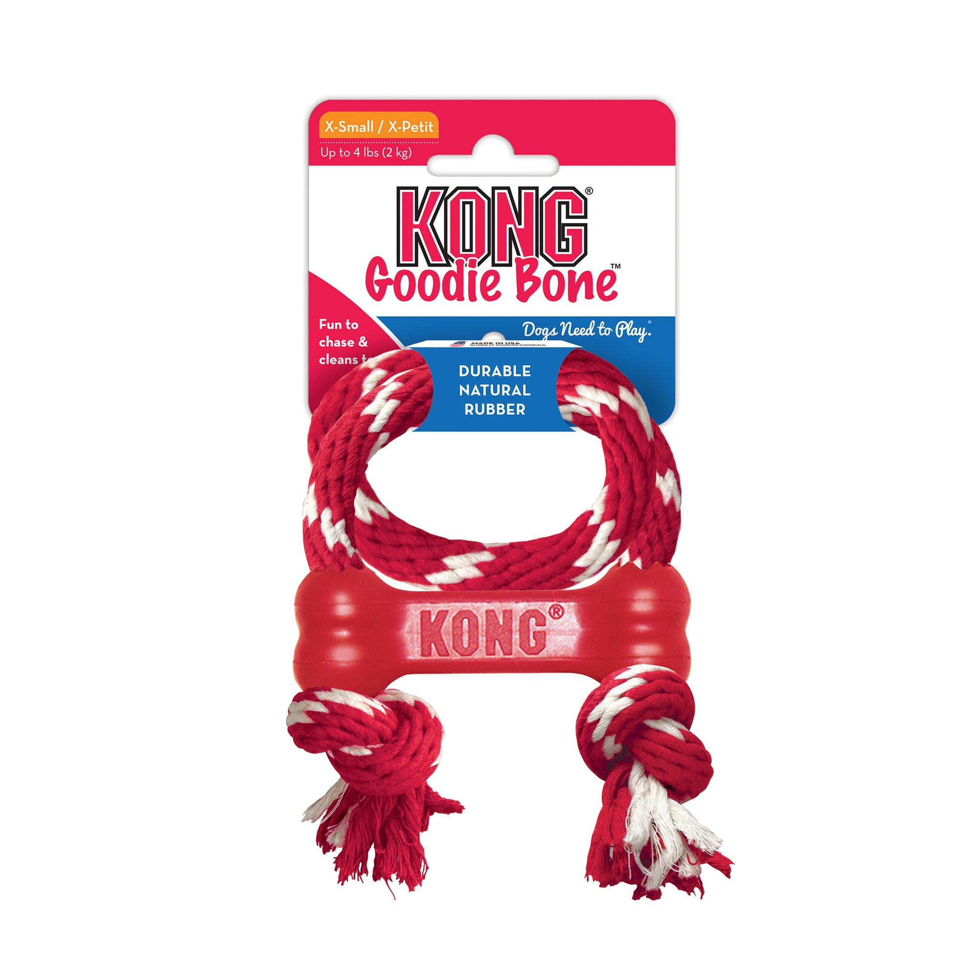 KONG Goodie Bone Rope Dog Toy Petco