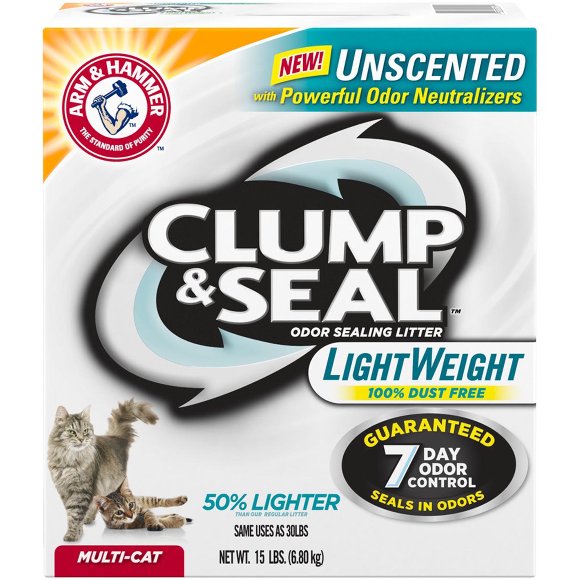 clump and seal lightweight cat litter