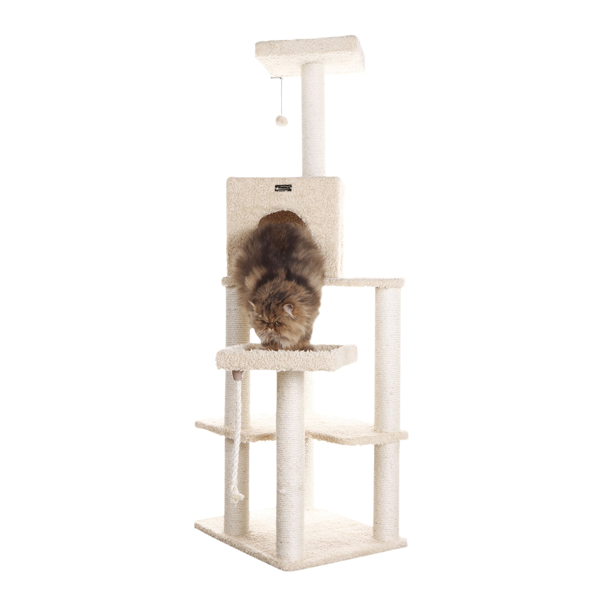 Armarkat Classic Cat Tree Model A6902 Beige Petco