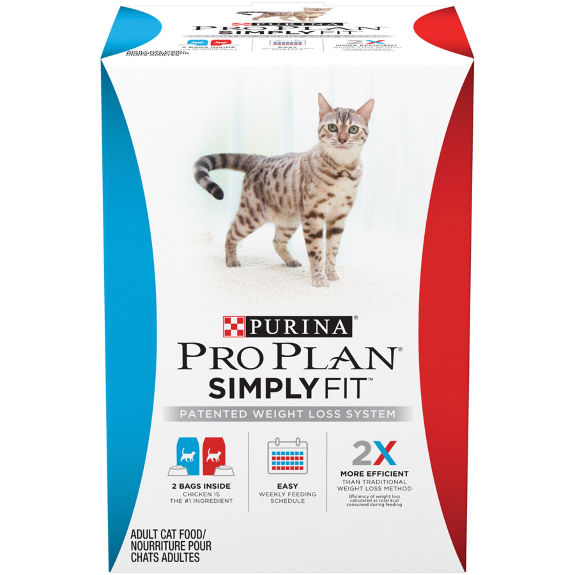 Purina Pro Plan Simply Fit Patented Weight Loss System Adult Dry Cat Food 6 Lbs