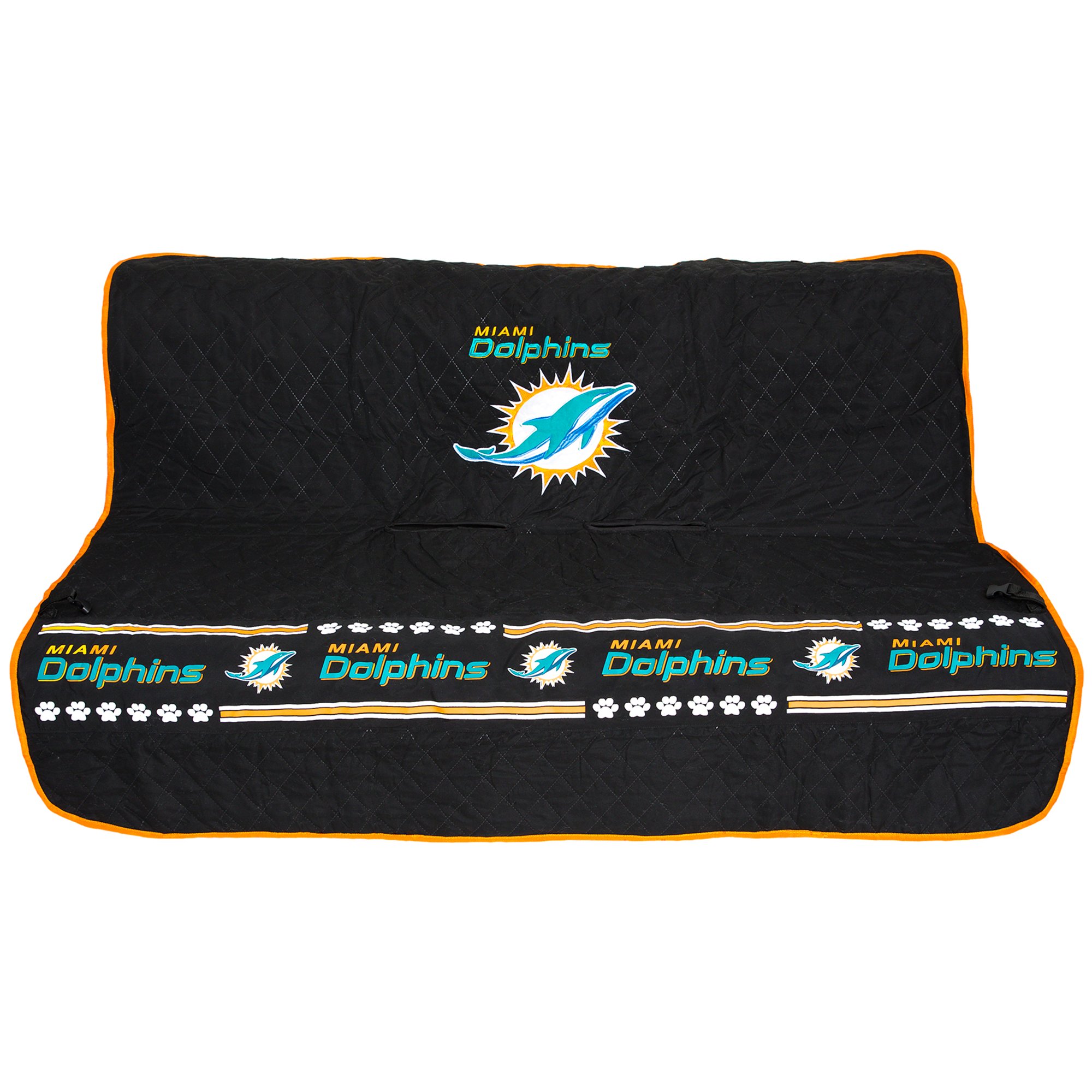 Pets First Miami Dolphins Car Seat Cover Petco