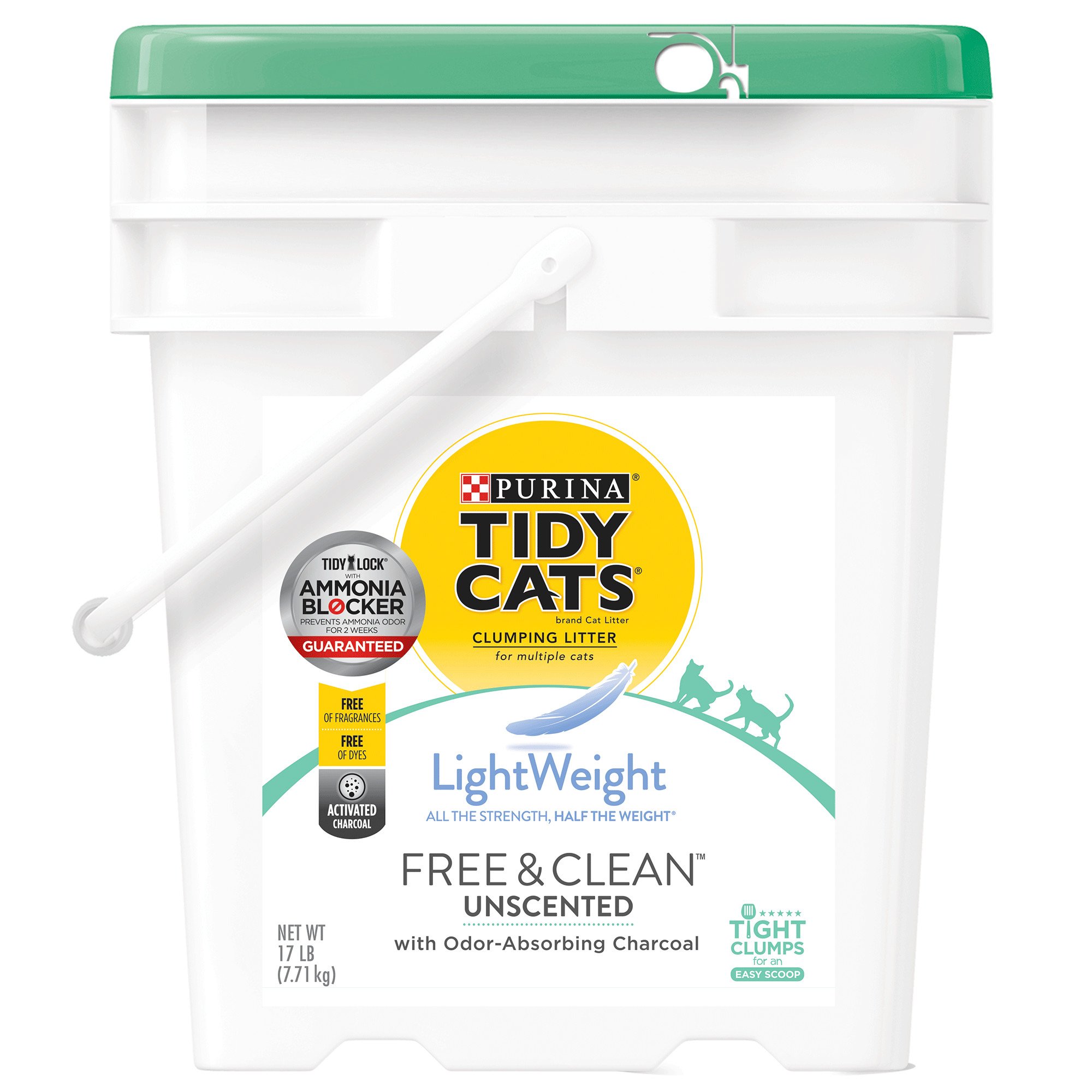 Purina Tidy Cats LightWeight Free & Clean with Ammonia ...