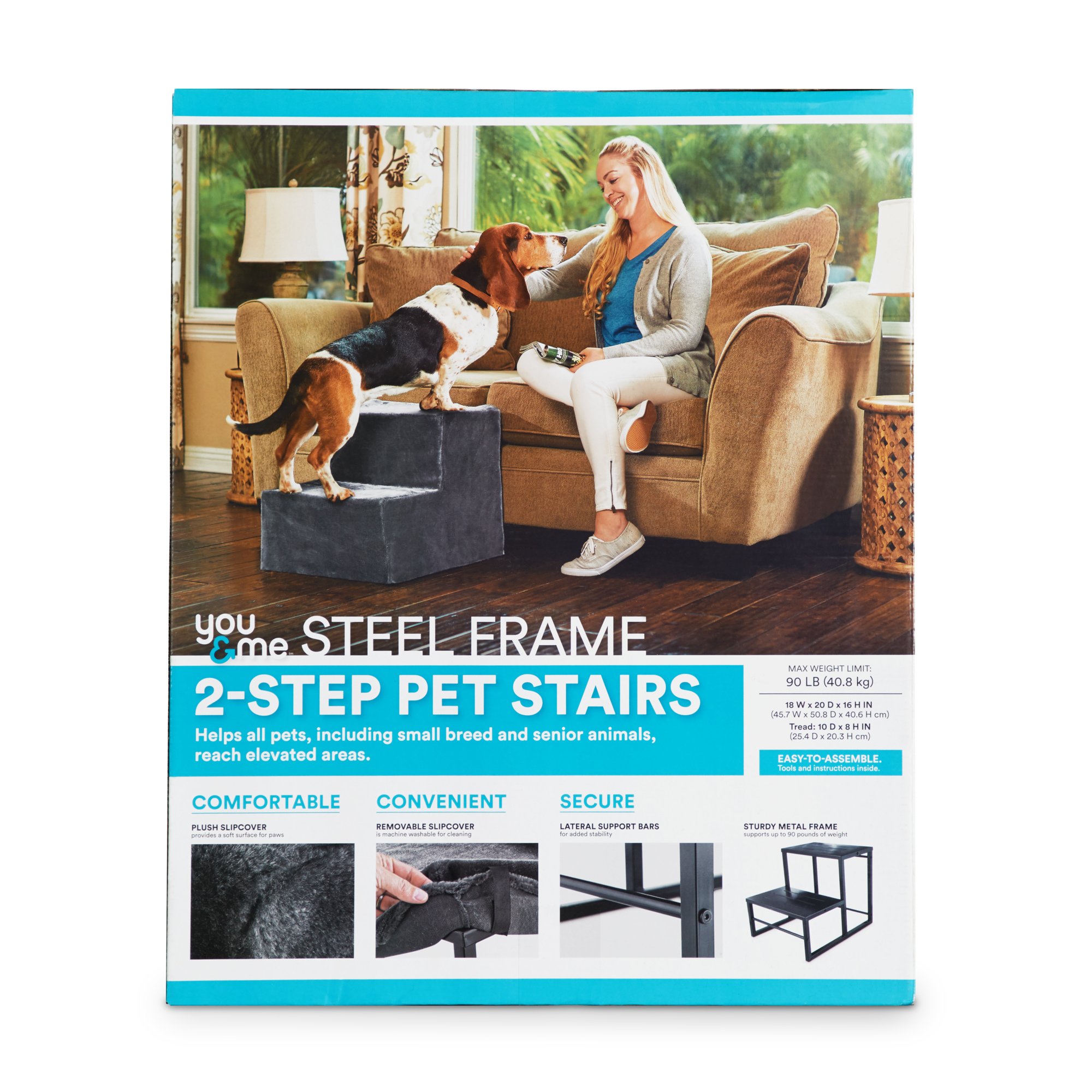 you and me 4 step pet stairs