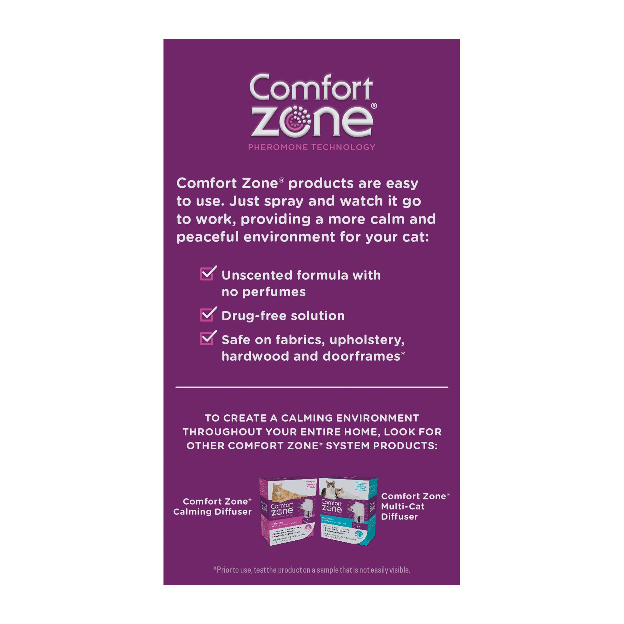 Comfort Zone Spray Scratch Control Spray For Cat 2 Fl Oz Petco