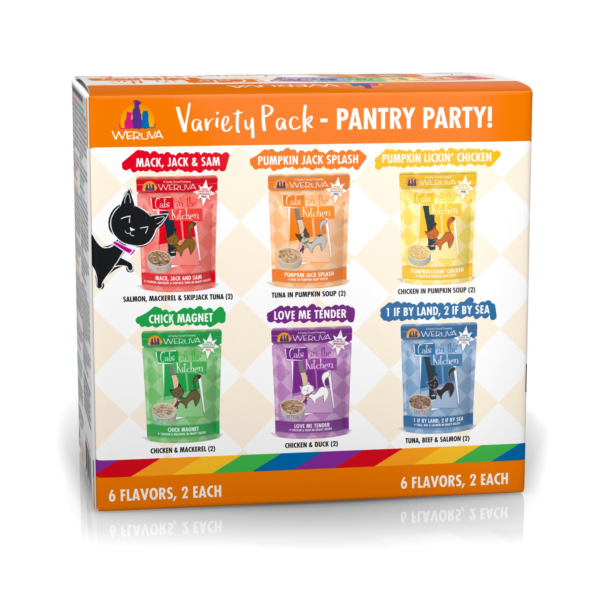 Cats In The Kitchen Pantry Party Variety Pack Wet Cat Food 3 Oz