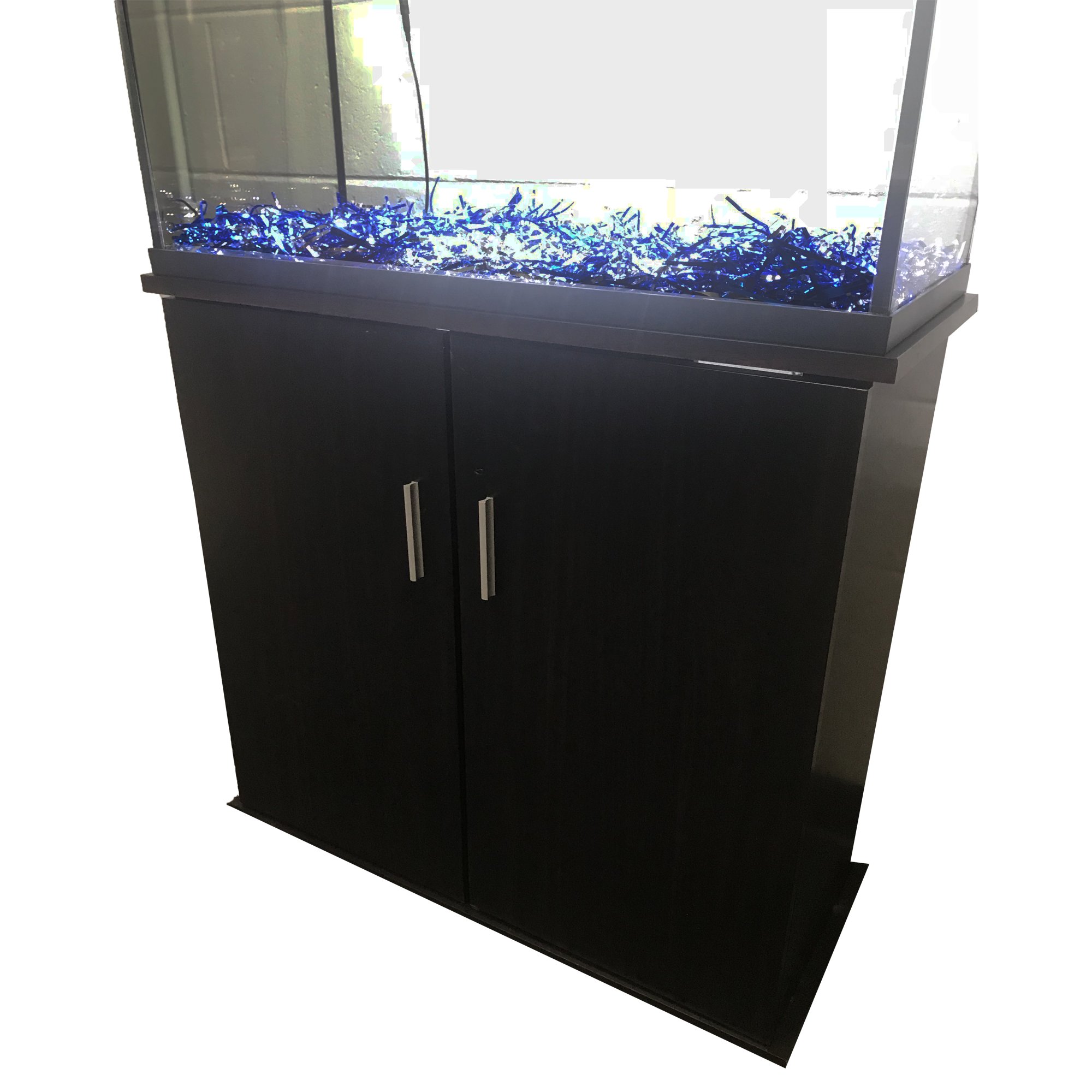 R J Enterprises 36x12 Espresso Modern Aquarium Cabinet Petco