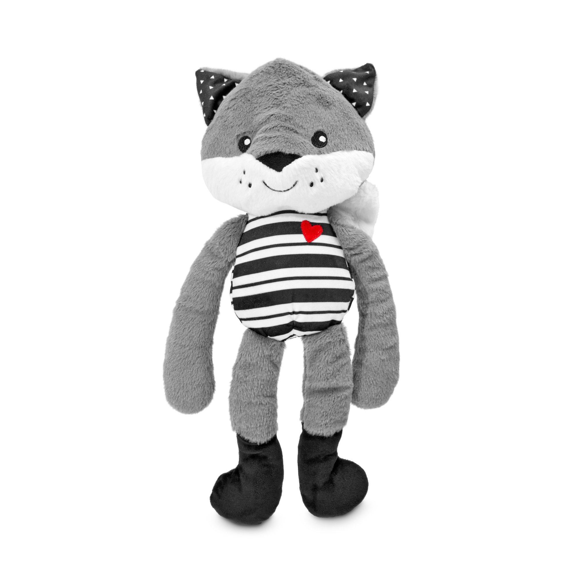Bond Co Fox In Black Socks Plush Dog Toy Petco