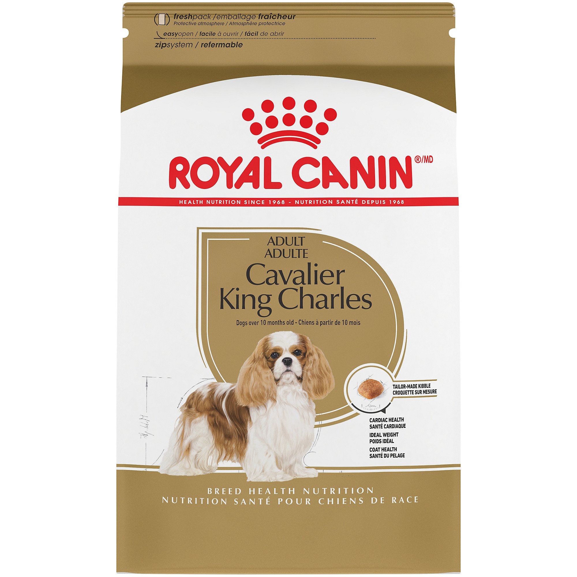 Royal Canin Breed Health Nutrition Cavalier King Charles Adult Dry Dog Food 10 Lbs