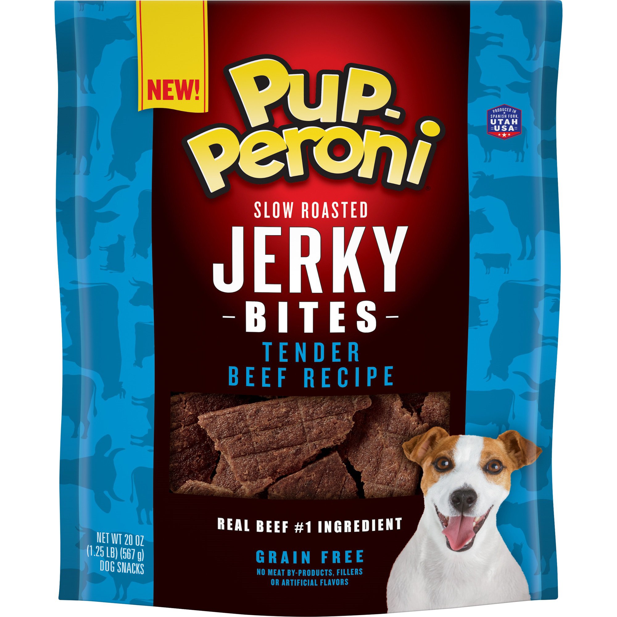 UPC 079100772803 product image for Pup-Peroni Jerky Bites, Tender Beef Recipe Dog Treats, 20 oz. | upcitemdb.com