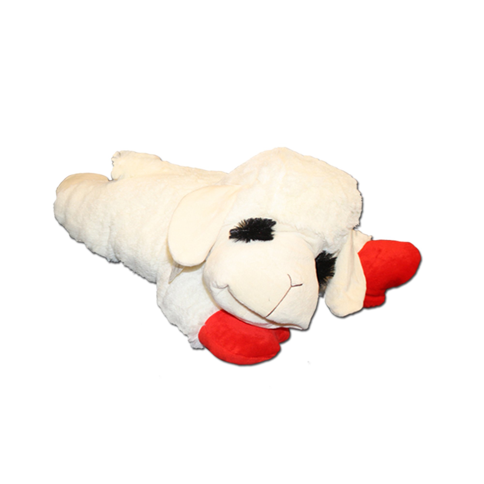 big lamb chop dog toy