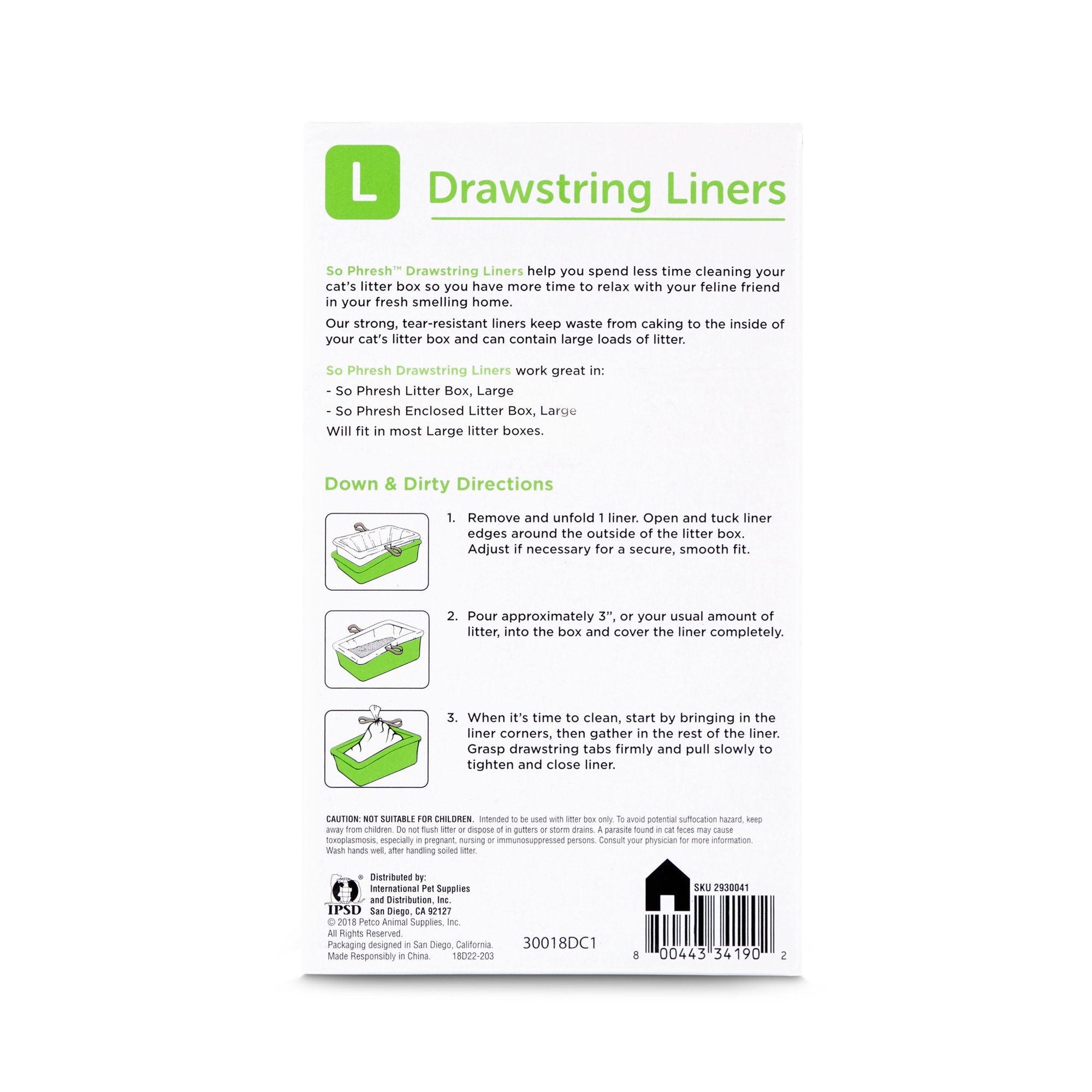 so phresh drawstring liners