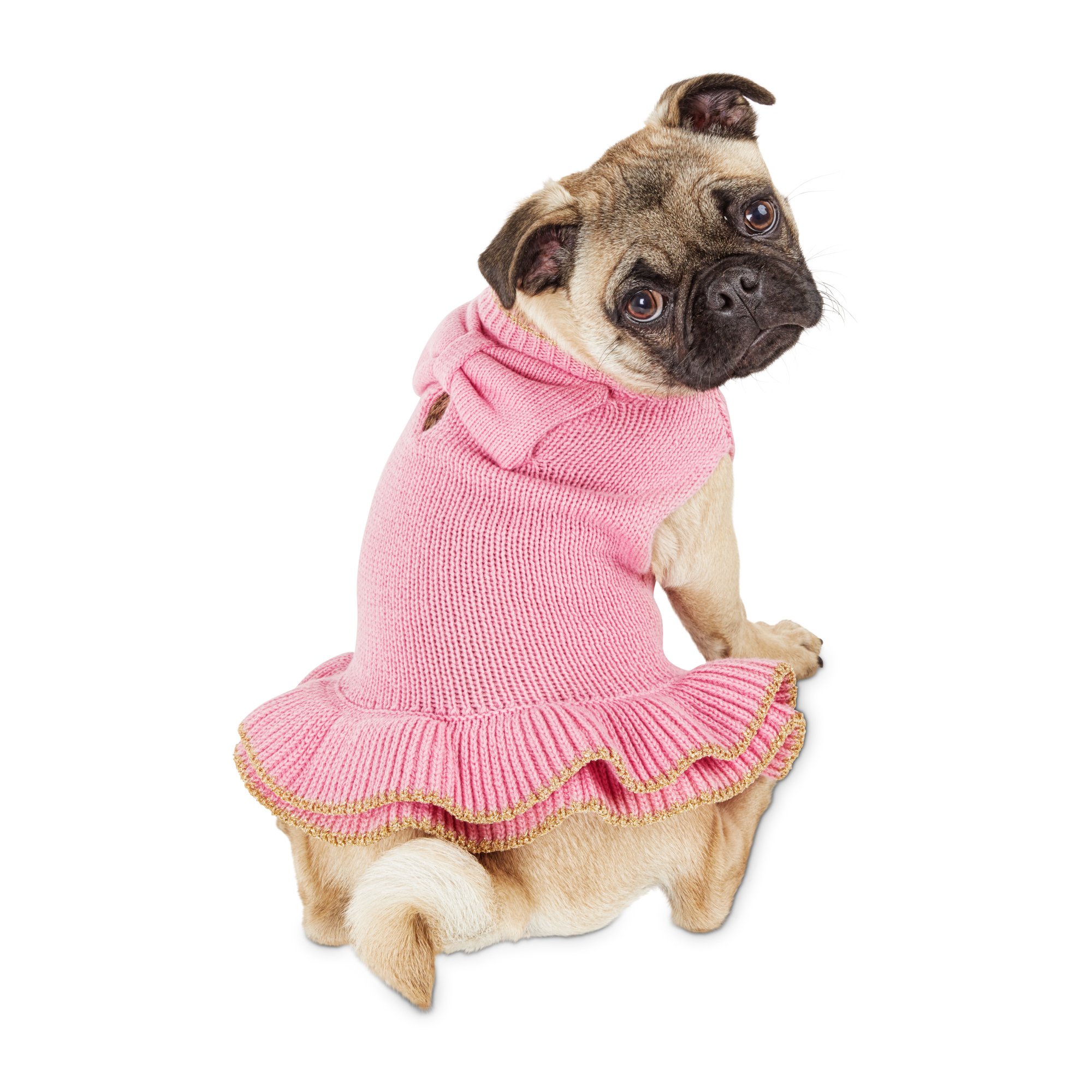 dog sweater dress