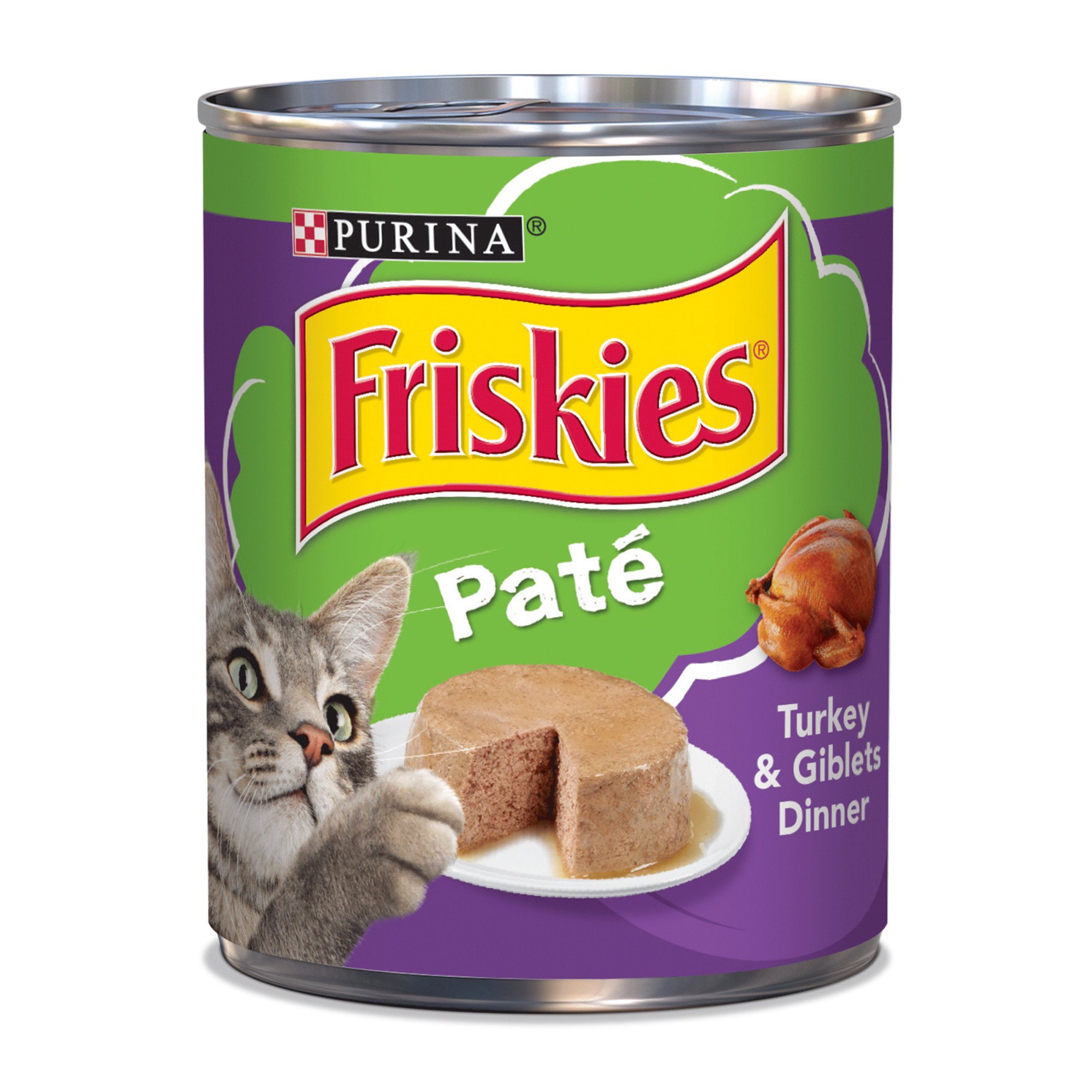 UPC 050000292400 product image for Friskies Turkey & Giblets Canned Cat Food, 13 oz., Case of 12 | upcitemdb.com