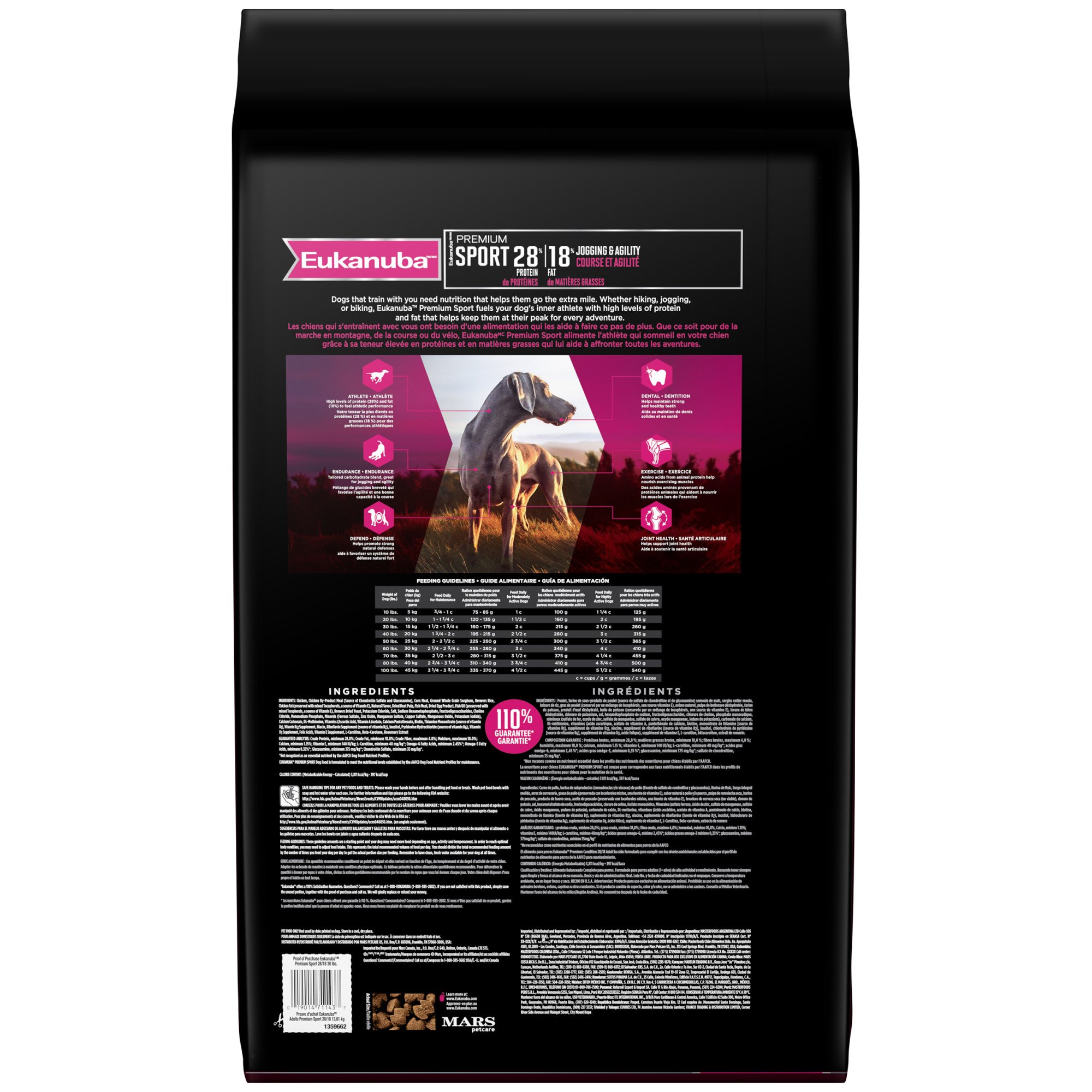 eukanuba sporting dog food