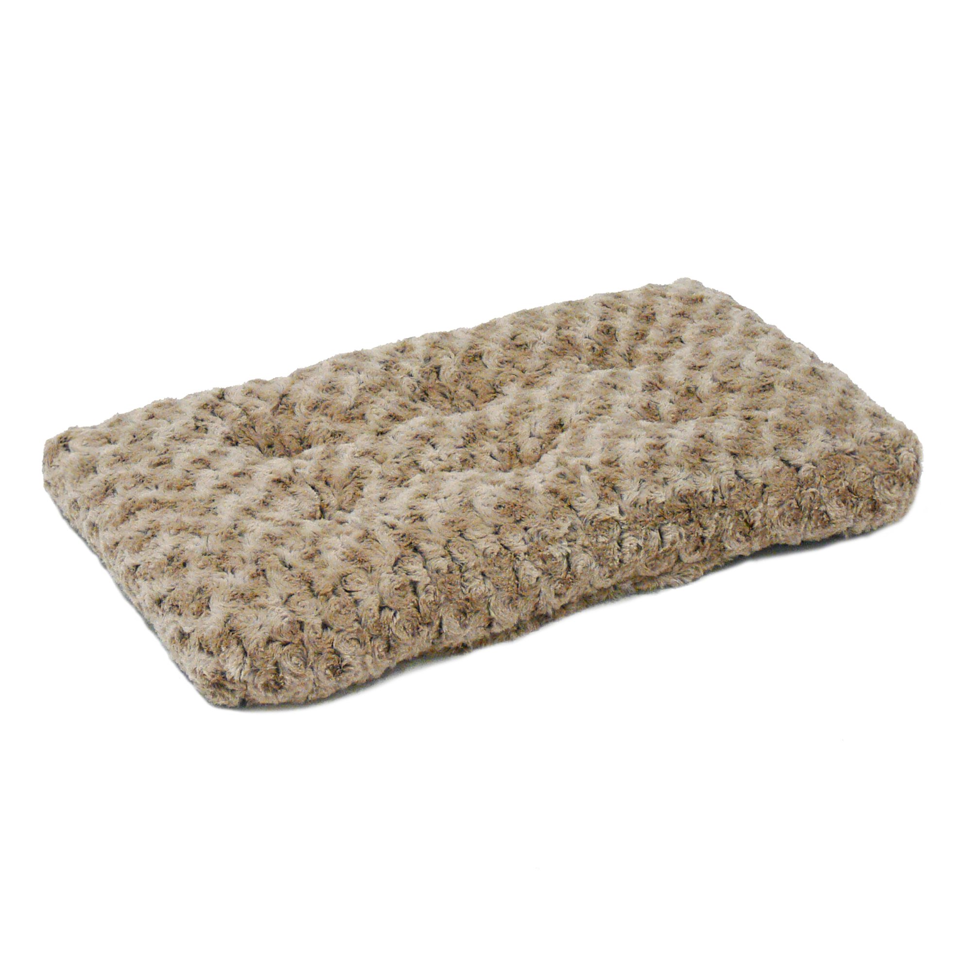 Midwest Quiet Time Pet Bed Deluxe Tan Ombre Swirl 23" x 18"