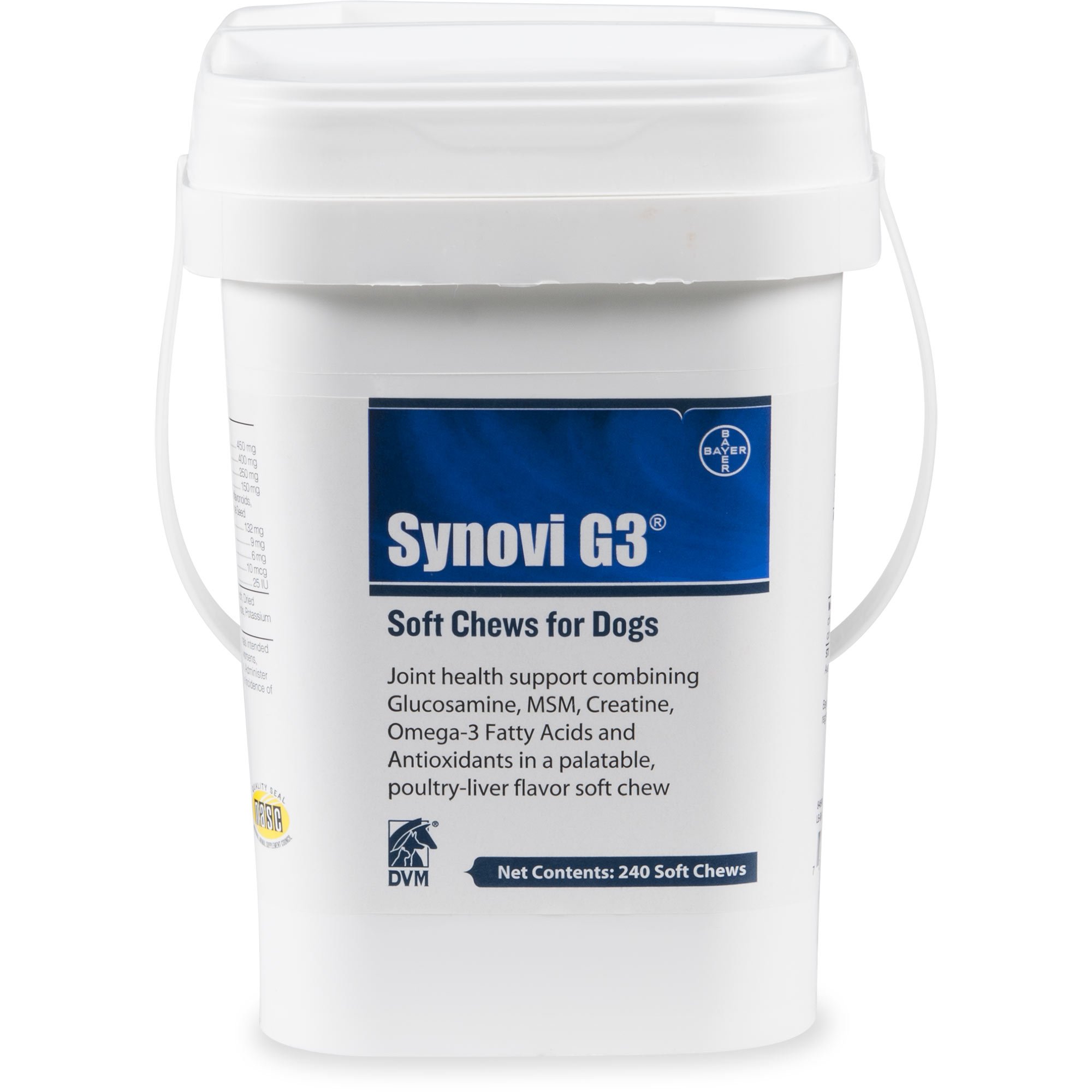 UPC 724089504463 product image for DVM Pharmaceuticals Synovi G3 Joint-Care Soft-Chew Supplement for Dogs, Count of | upcitemdb.com
