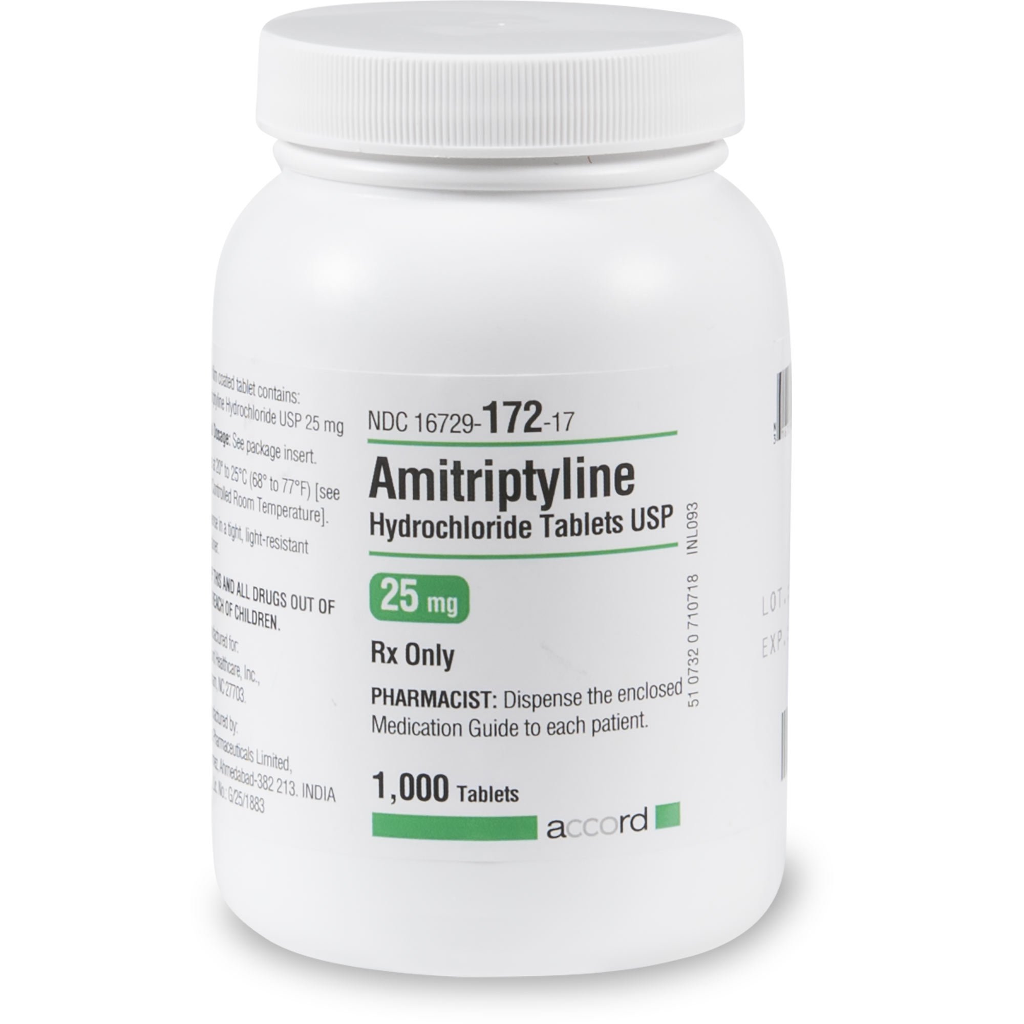 Amitriptyline 25 mg Tablets | Petco