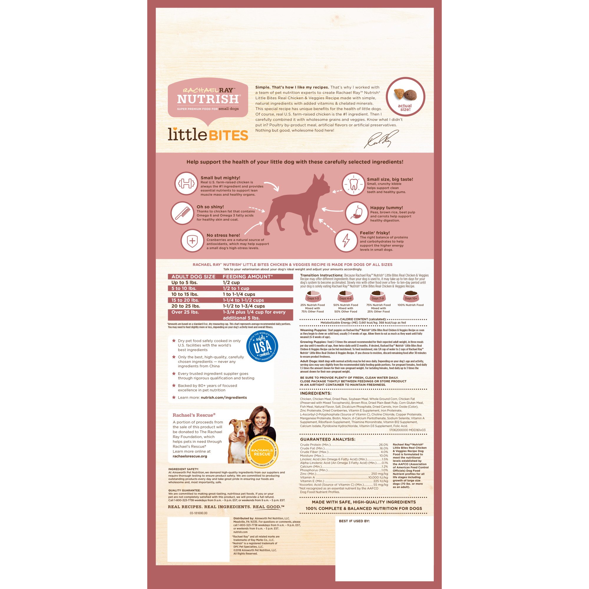 rachael ray little bites dog food