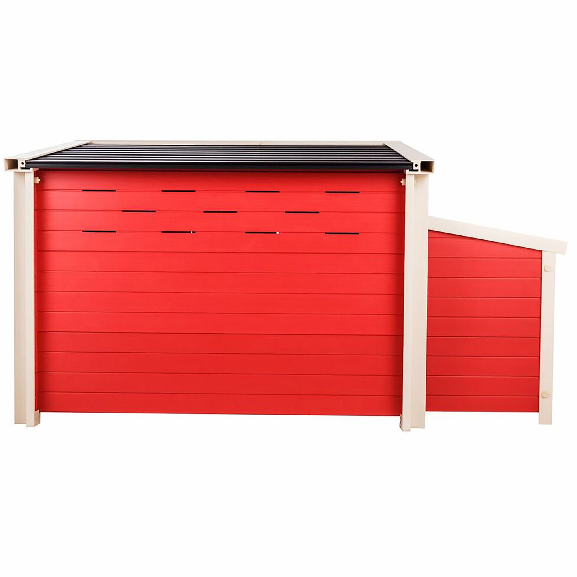 New Age Pet Ecoflex Fontana Chicken Barn In Red 29 4 L X 52 4