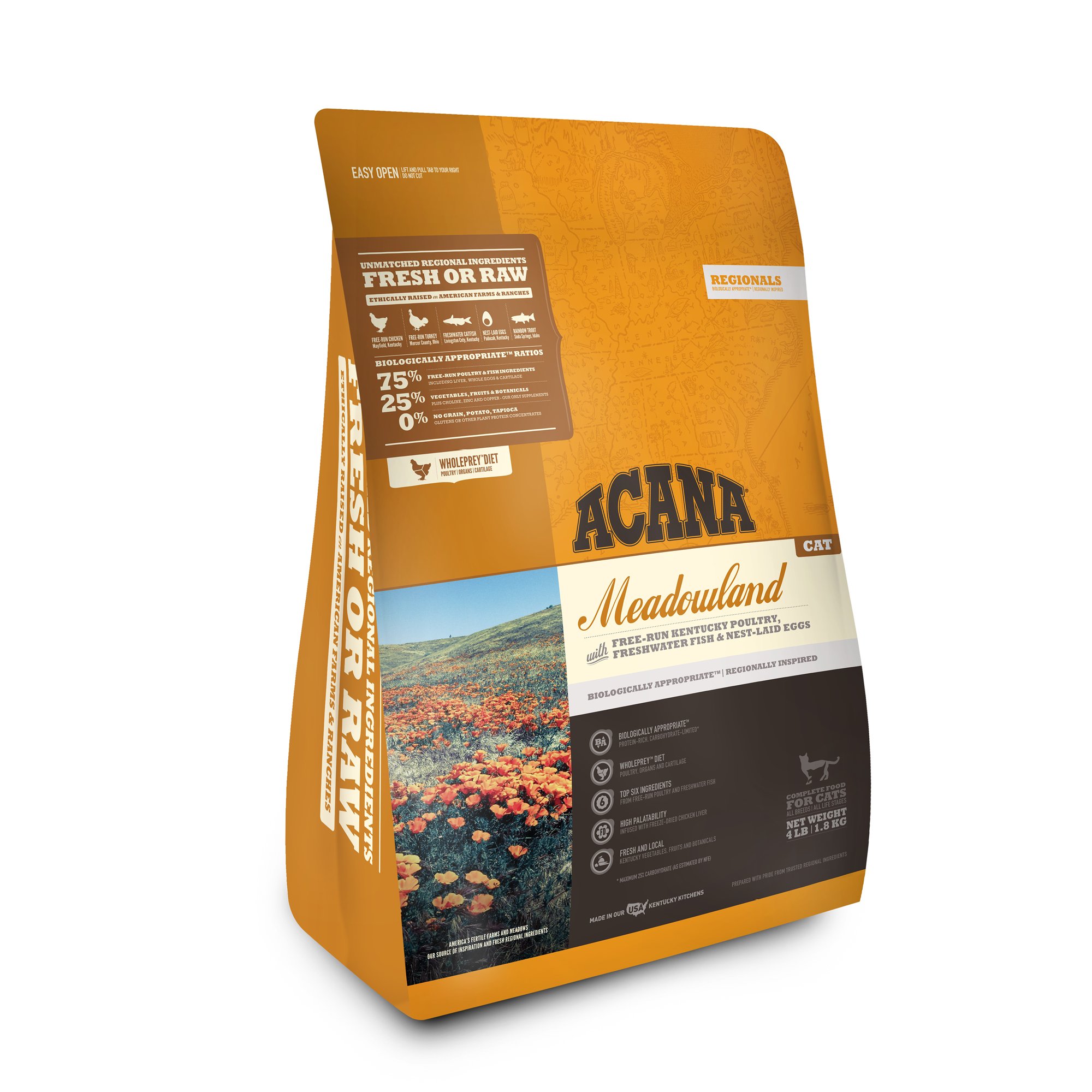 Acana Meadowlands Dry Cat Food, 4 lbs. Shop Your Way Online Shopping