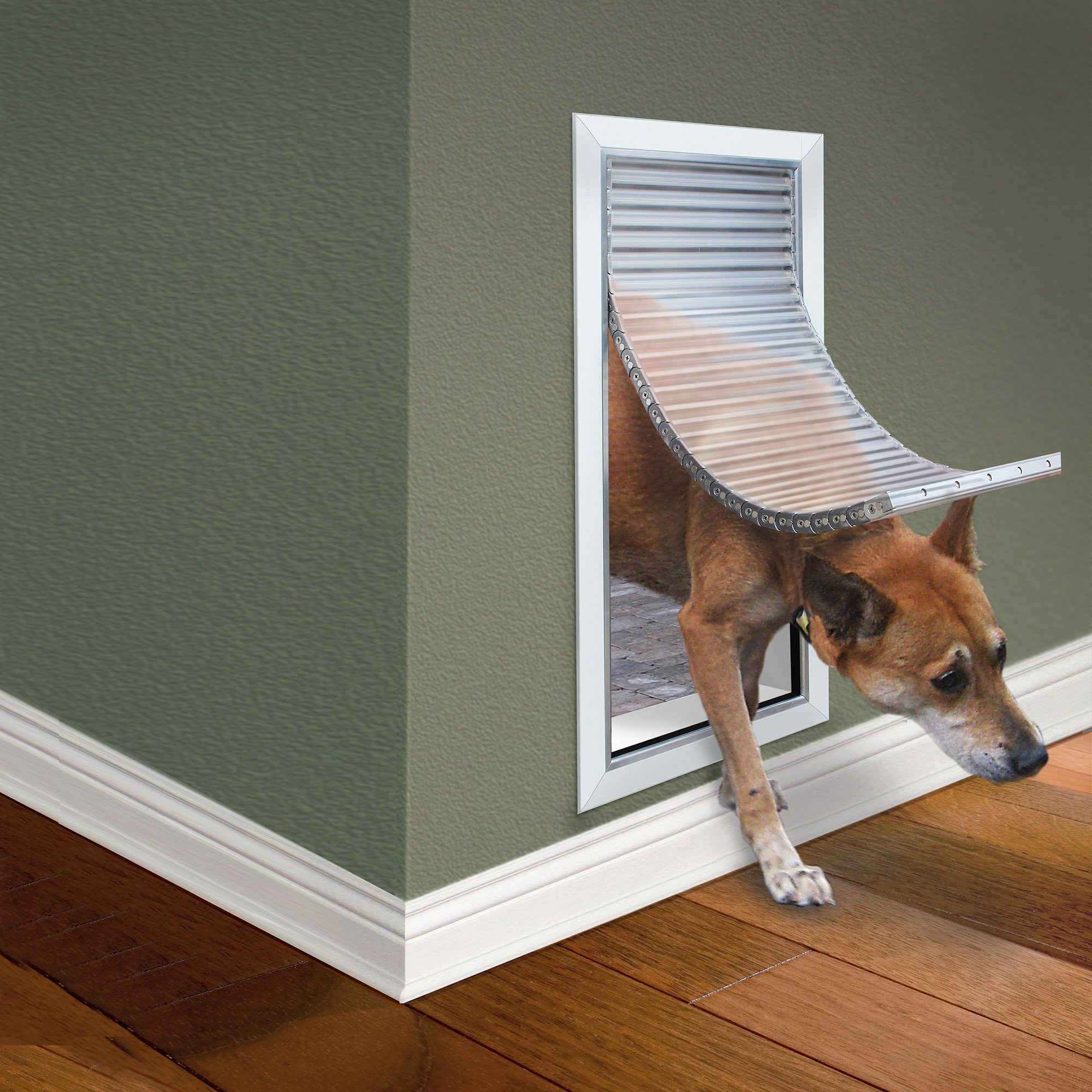 High Tech Pet Armor Flex Weather And Energy Efficient Pet Door
