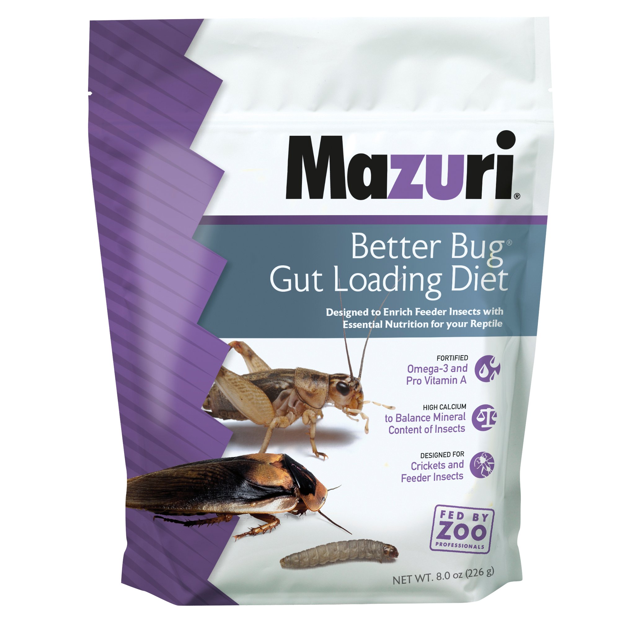 Mazuri Better Bug Gut Loading Diet 8 Oz Petco
