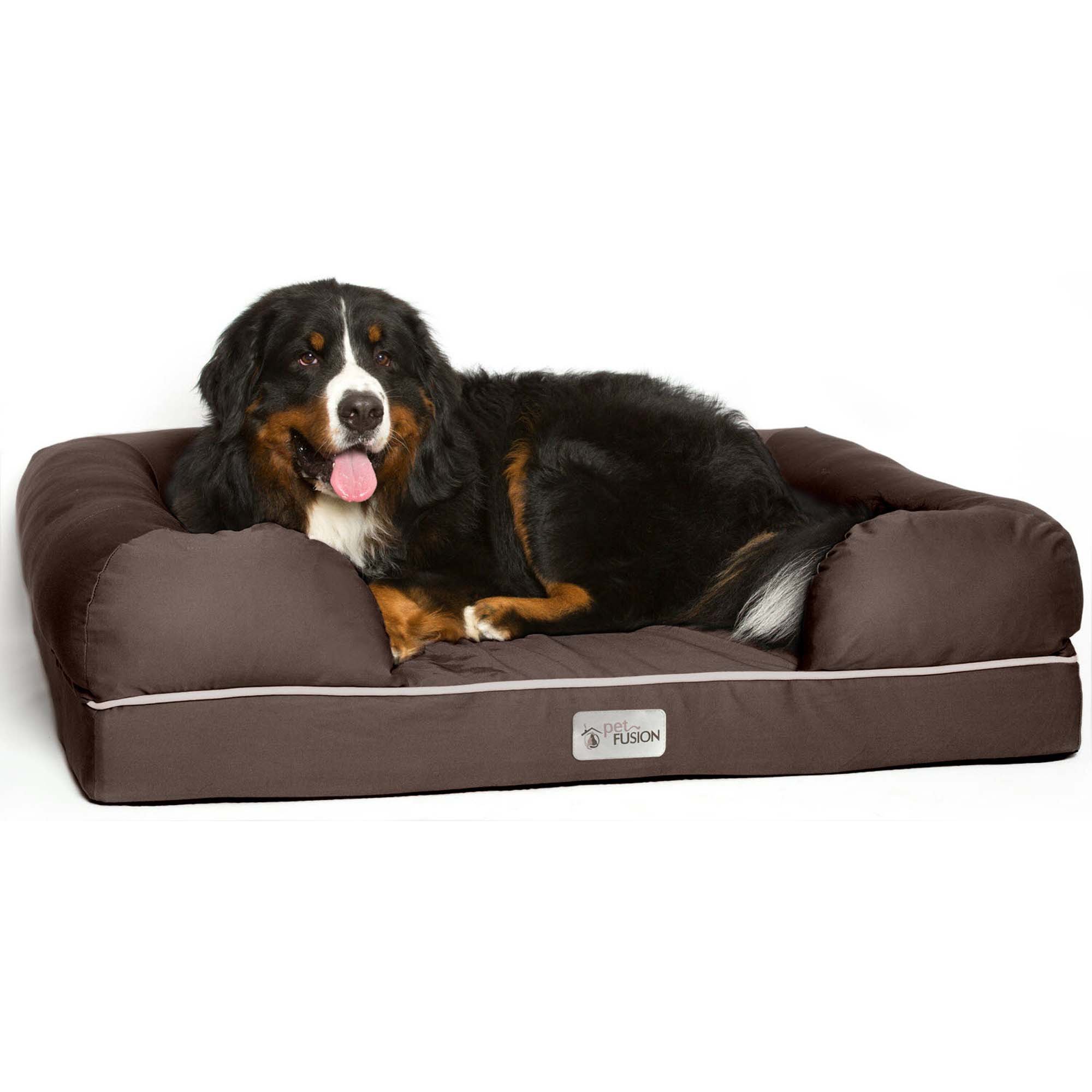 PetFusion Ultimate Brown Dog Lounge, X-Large