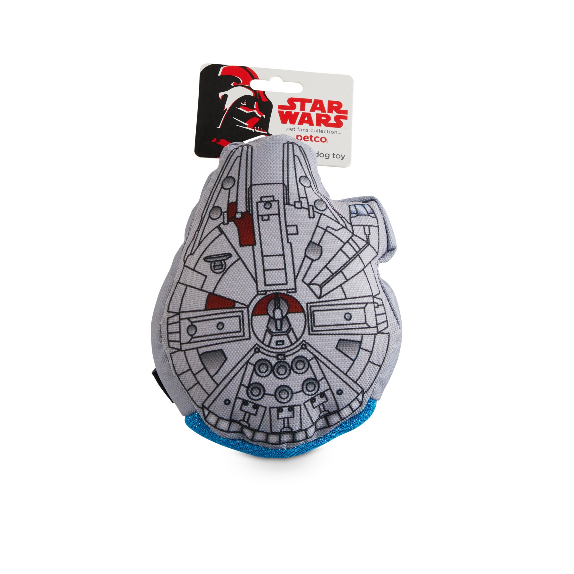 Star Wars Light Up Millennium Falcon Dog Toy Small