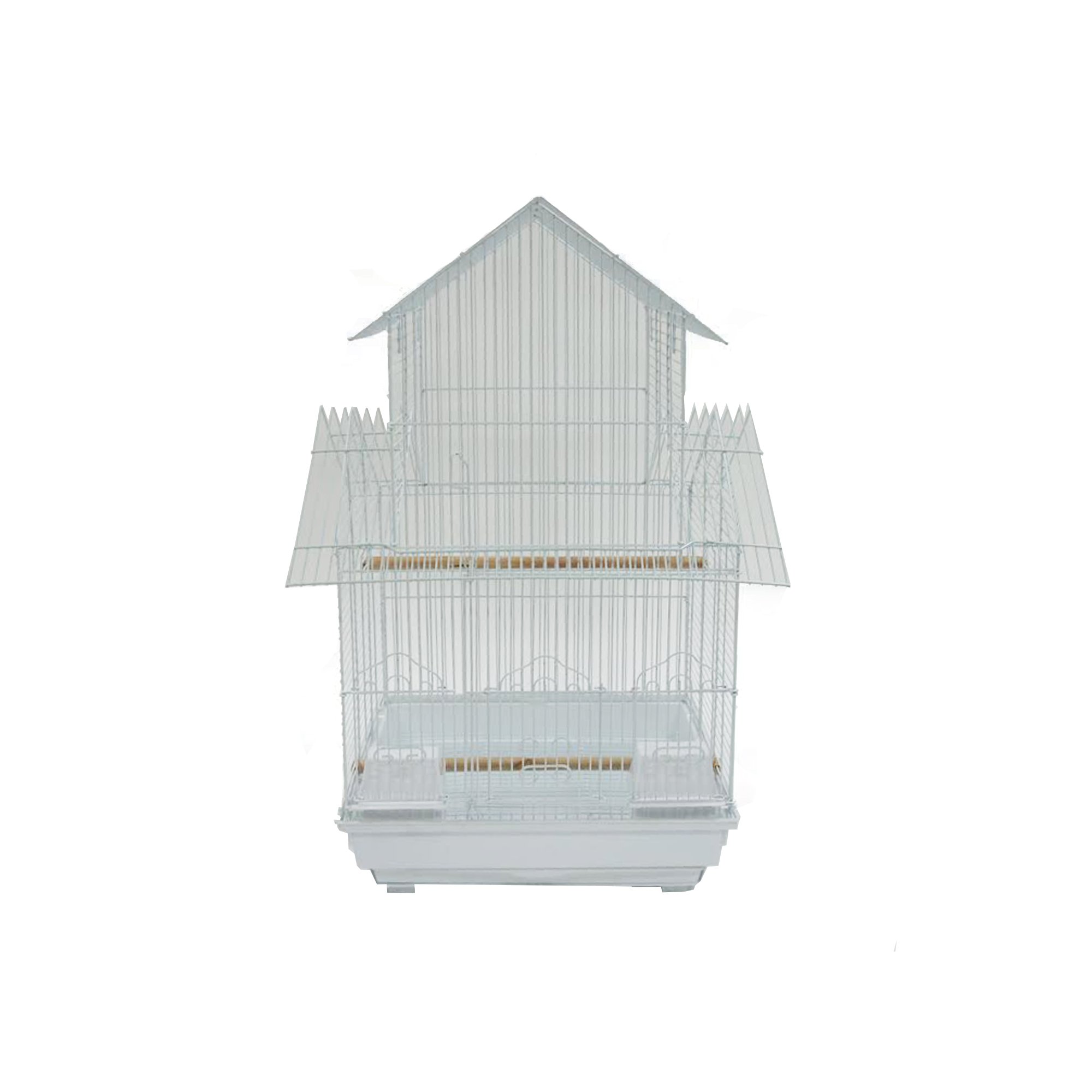 Yml Pagoda White Top Bird Cage 18 L X 14 W Petco
