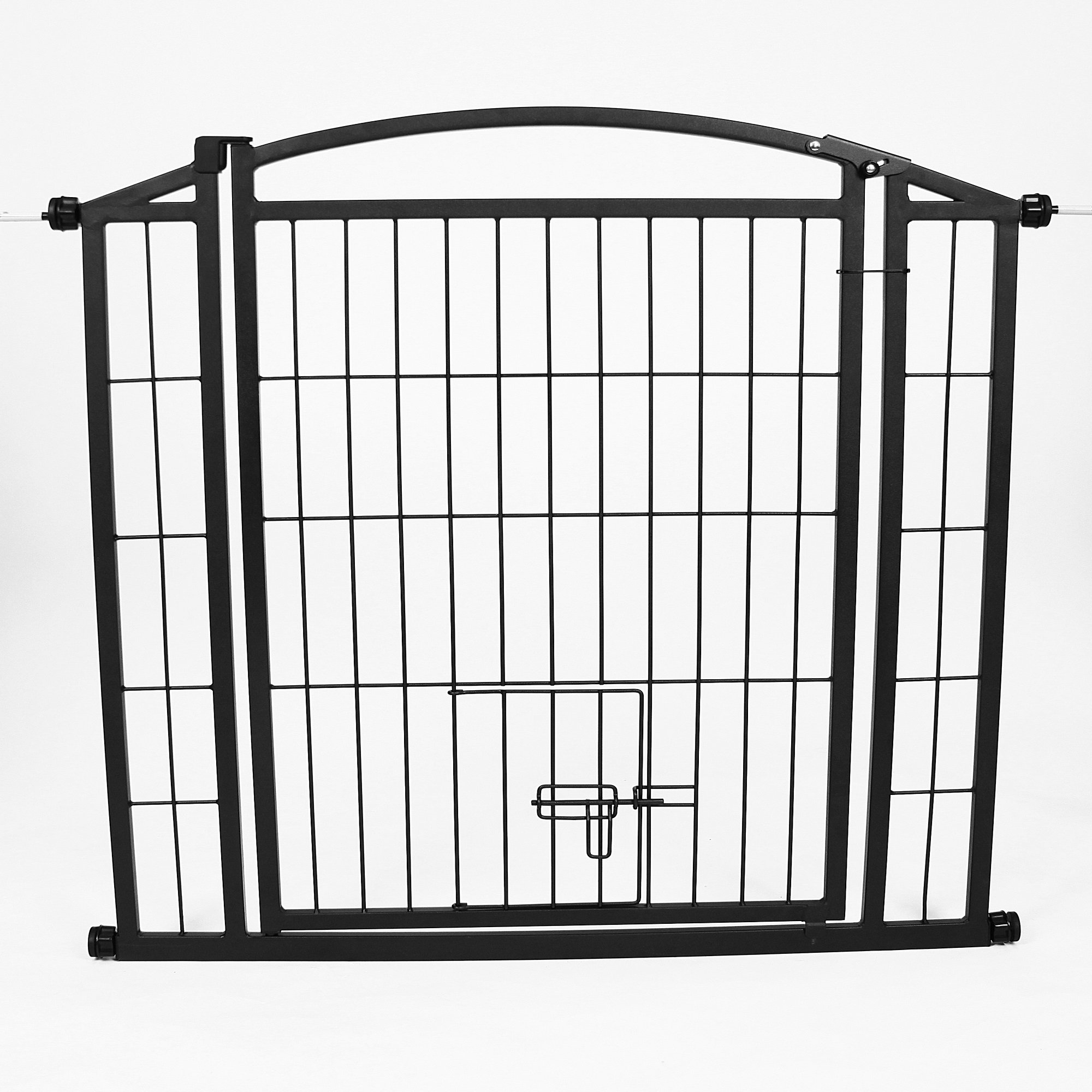 Carlson Pet Products Weatherproof Outdoor Walk Thru Pet Gate 43 L X 2 W X 33 H