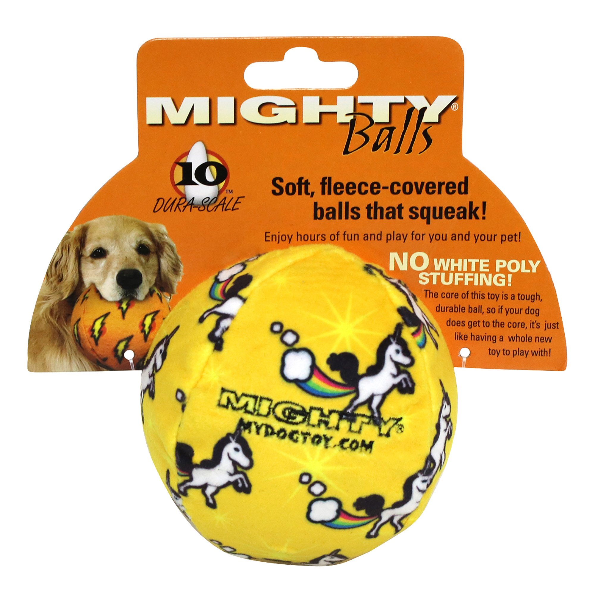 squeaky ball dog toy