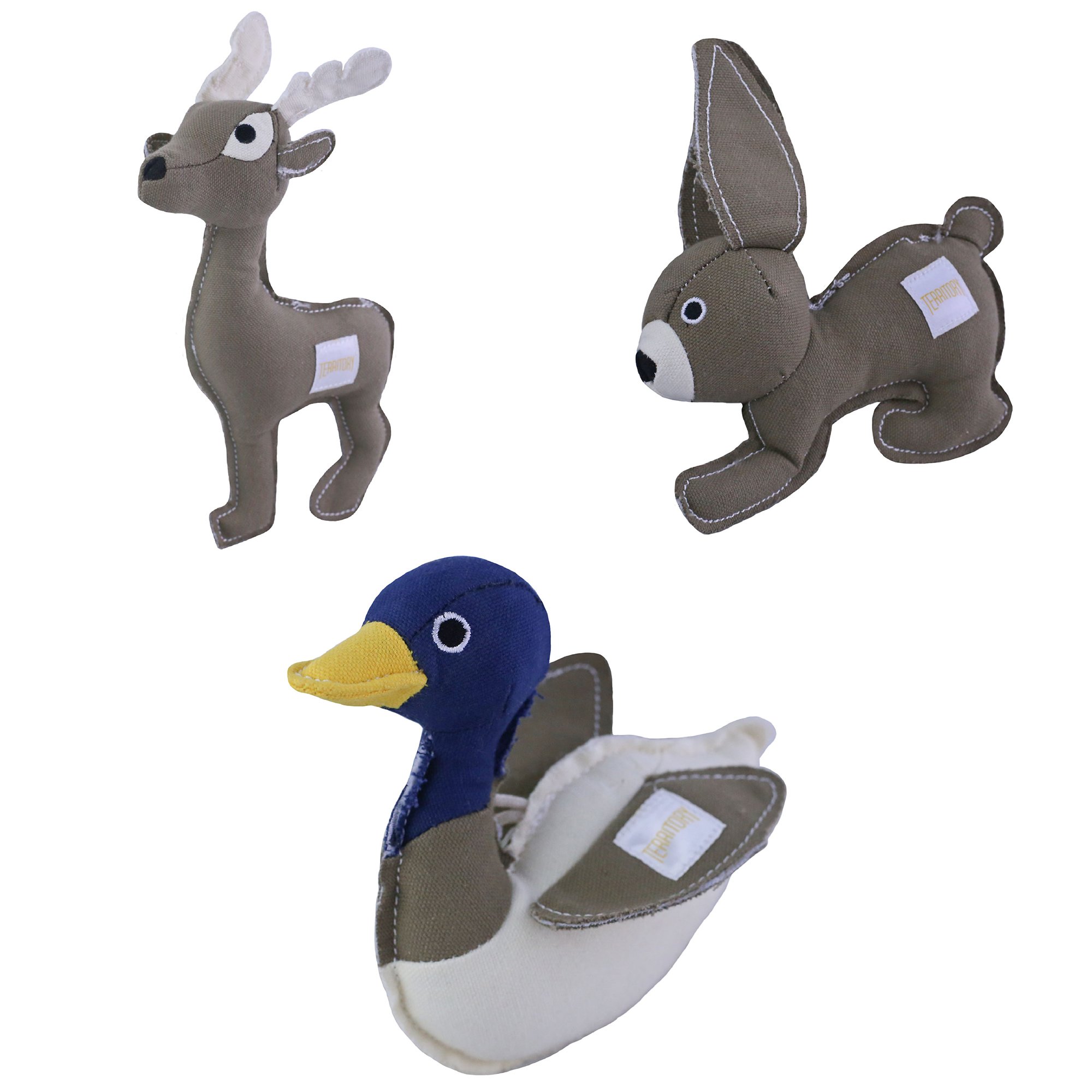 Leaps & Bounds Unstuffed Rabbit Dog Toy Petco