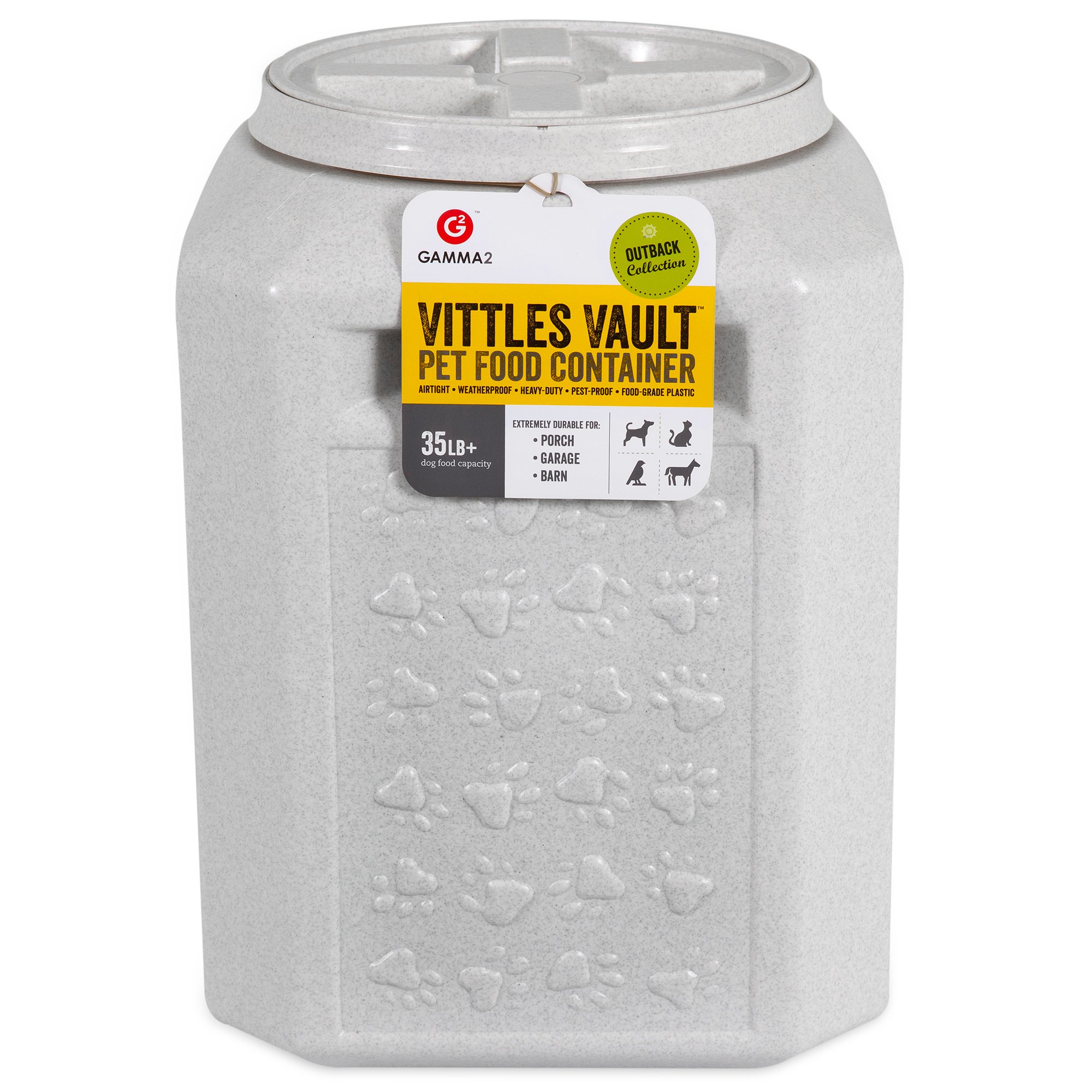 Gamma Vittles Vault Outback Plus Pet Food Container 35 Lbs Petco