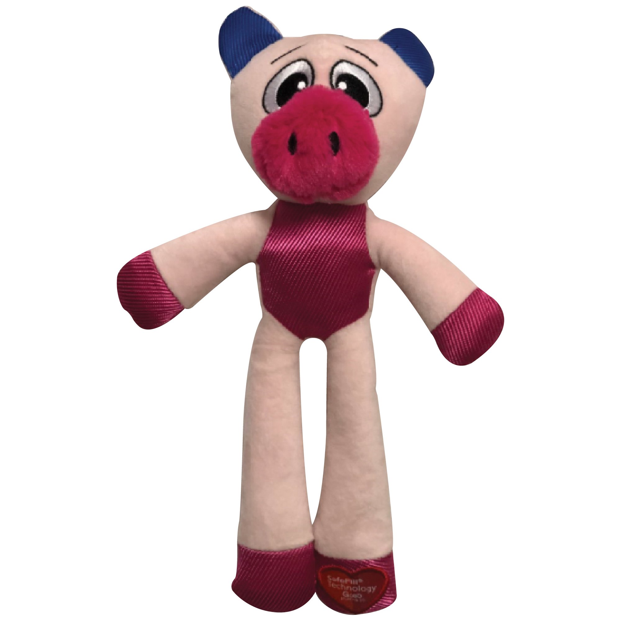 stuffed pig dog toy