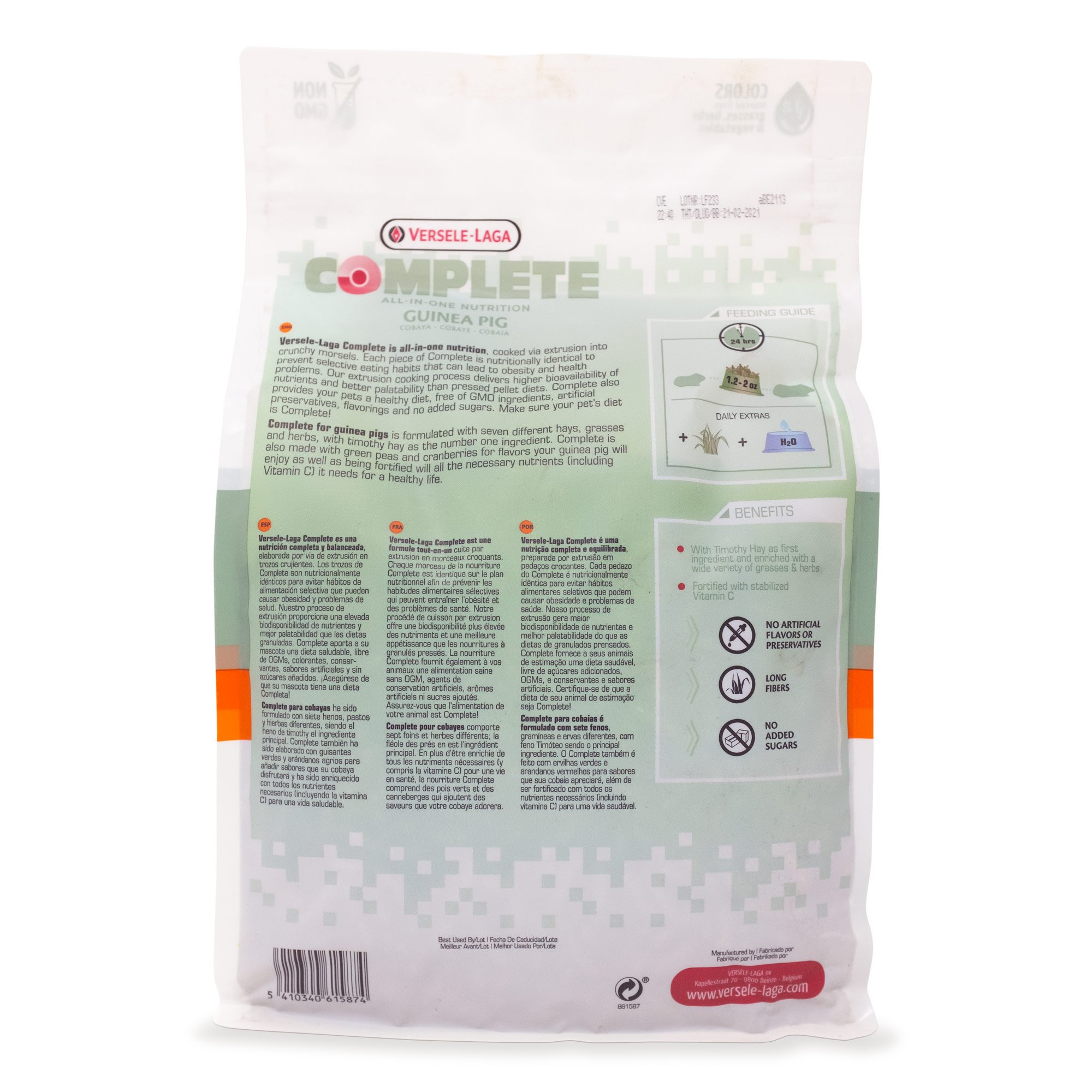 versele laga guinea pig food
