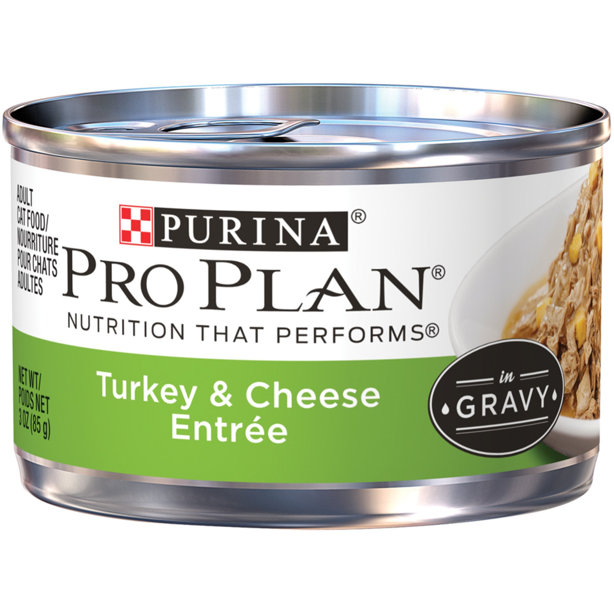 UPC 038100143983 product image for Pro Plan Savor Turkey & Cheddar Cheese Adult Canned Cat Food in Gravy, 3 oz., Ca | upcitemdb.com