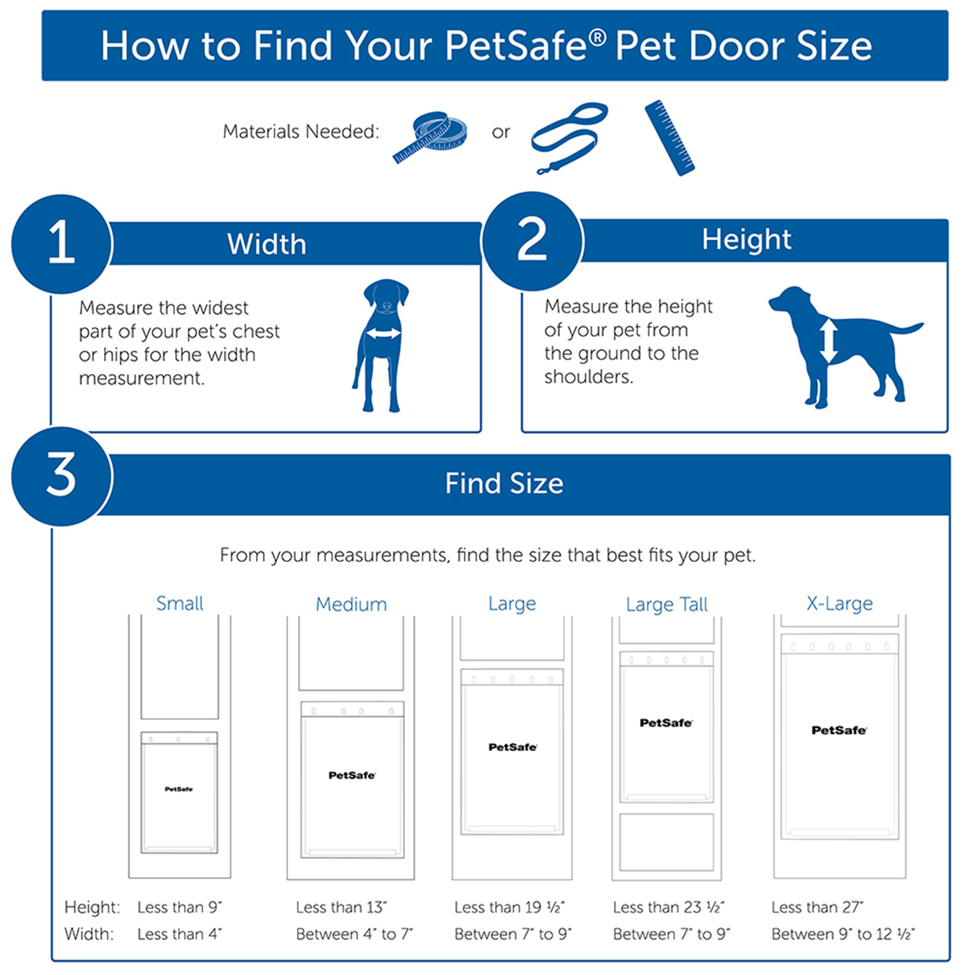 Petsafe Freedom Aluminum Patio Panel Sliding Glass Pet Door